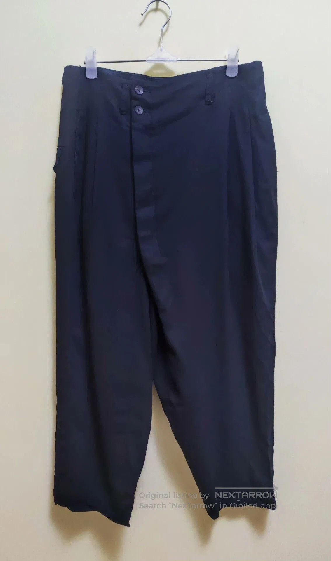The Viridi-anne Viridi Anne Asymmetrical Pleated Men's Pants. Size US 32 / EU 48 - 1 Thumbnail