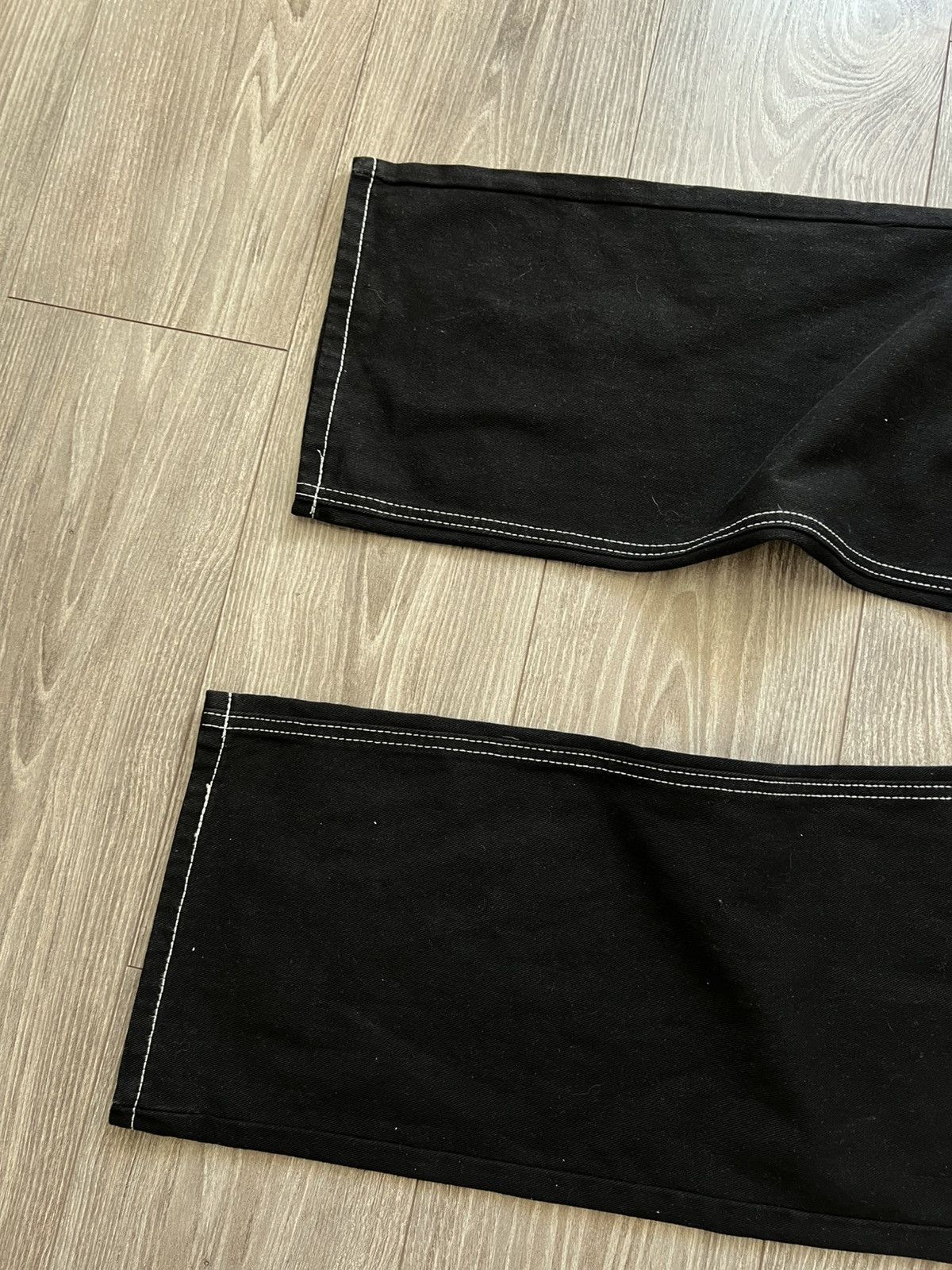 Other Avant Garde Opium Black Denim HCH Heaven Knit Japan Jeans Size US 34 / EU 50 - 14 Thumbnail