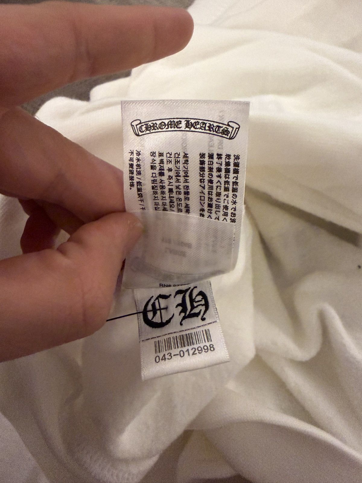 Chrome Hearts Chrome Hearts White St Barths Anker Hoodie Large Size US L / EU 52-54 / 3 - 7 Thumbnail