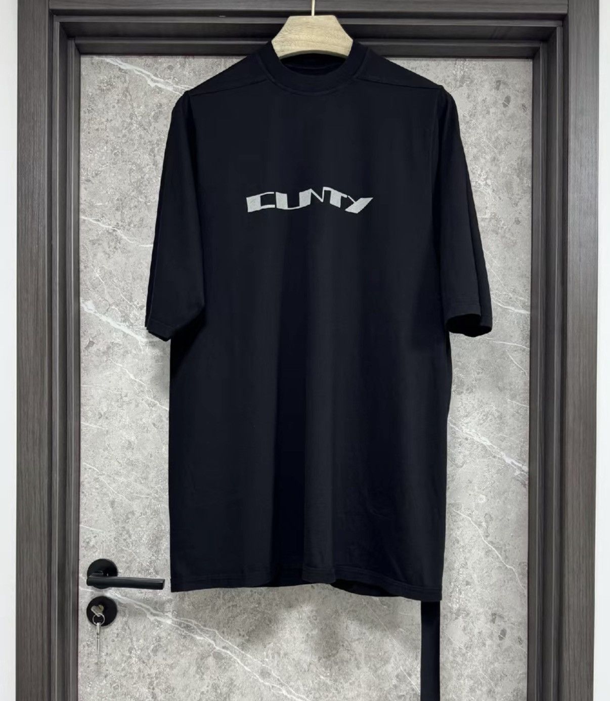 Rick Owens Rick Owens Short Sleeve T-Shirt (Mid-Sleeve Tee) Size US S / EU 44-46 / 1 - 1 Thumbnail
