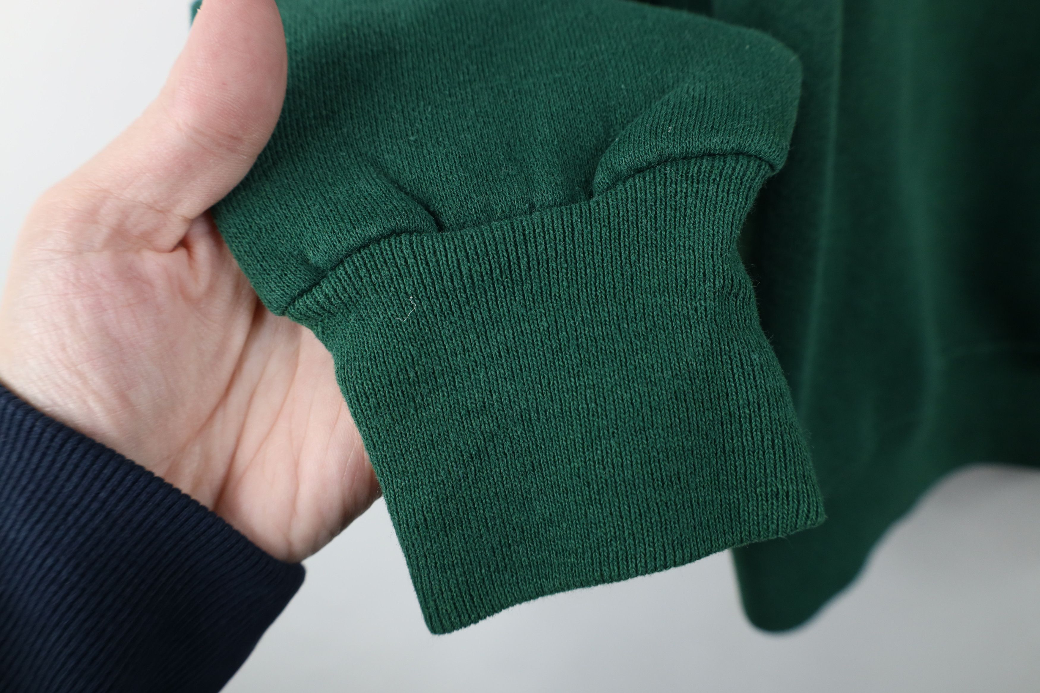 Vintage Vintage 90s Christmas Undercover Santa Sweatshirt Green USA Size XL / US 12-14 / IT 48-50 - 7 Thumbnail