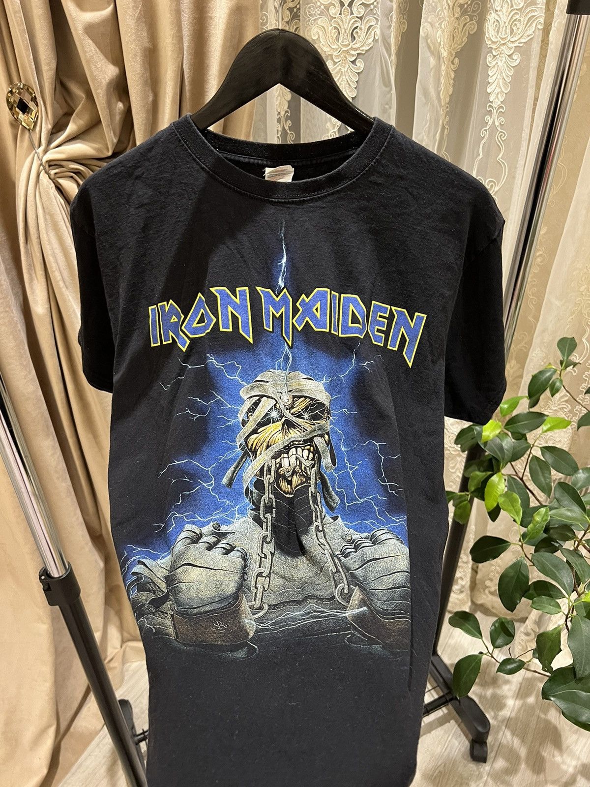Band Tees Iron Maiden Rock Tour 2013 T Shirt Size US L / EU 52-54 / 3 - 4 Thumbnail