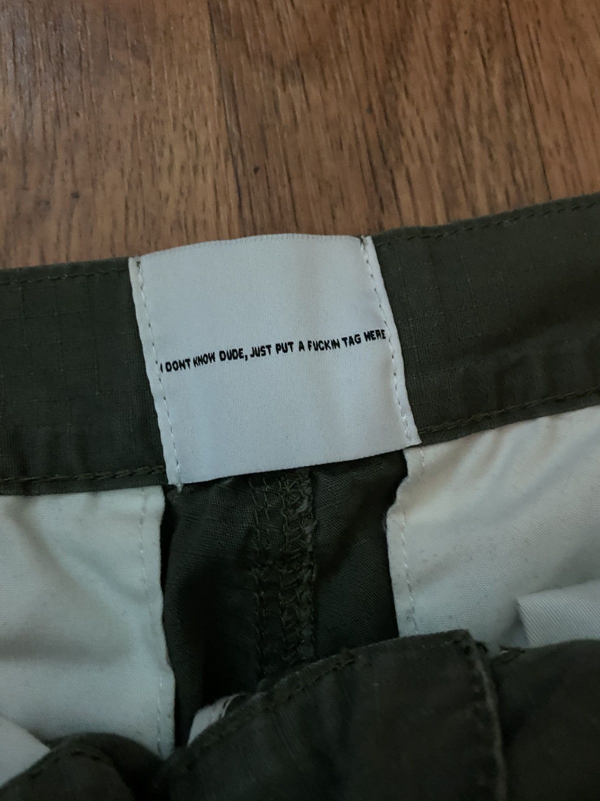 MNML MNML x ByKodyPhilips Patchwork Cargo Pants Size US 30 / EU 46 - 3 Thumbnail