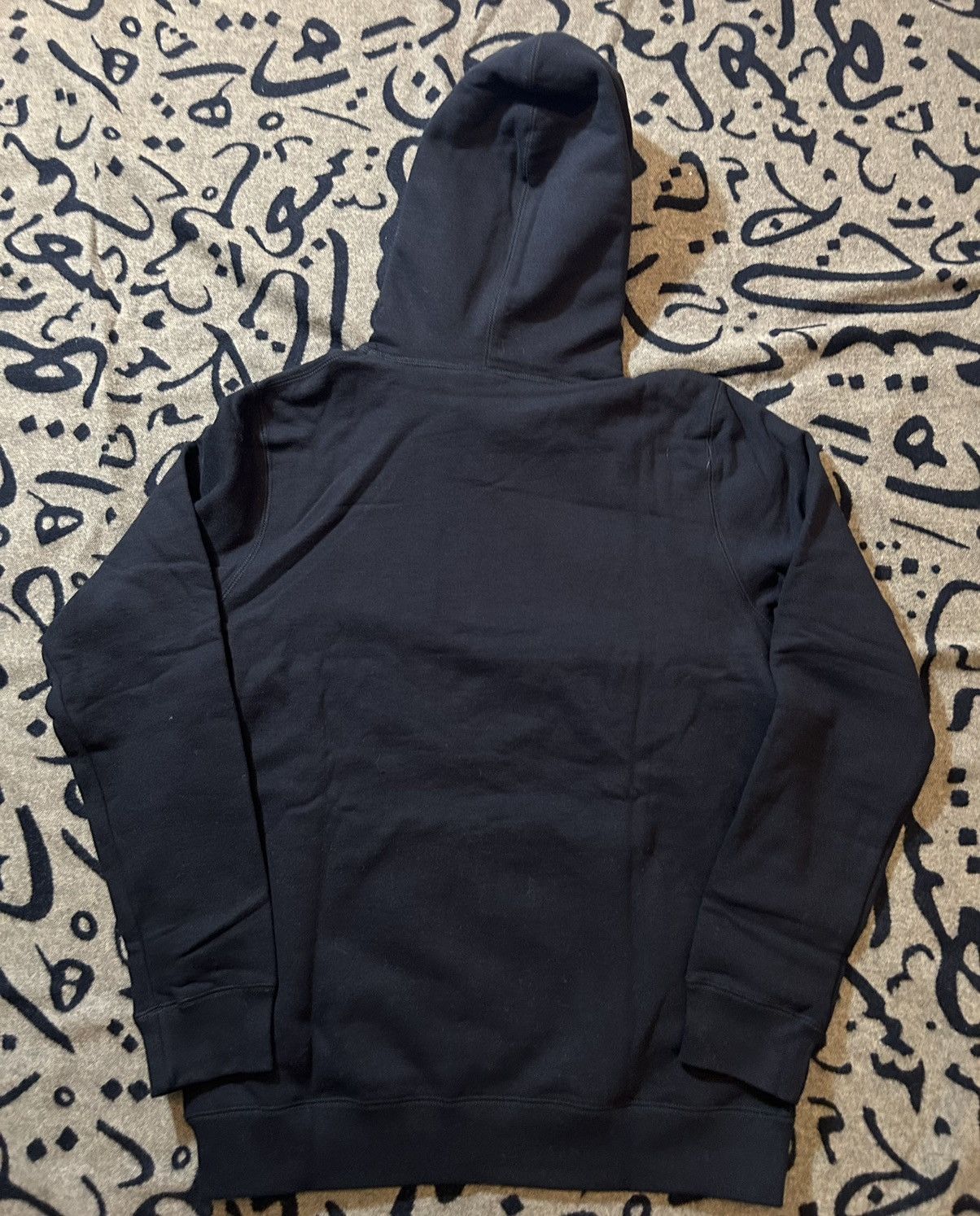Drake × October's Very Own Triple Black Chenille Classic Owl Hoodie Size US L / EU 52-54 / 3 - 6 Thumbnail