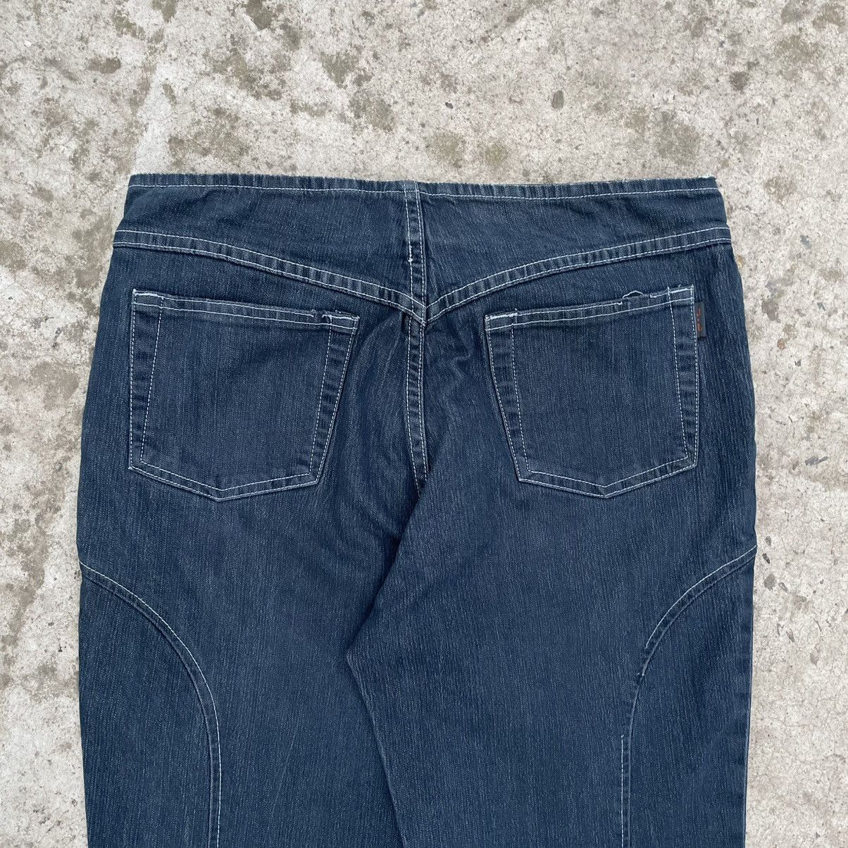 Y/Project Vintage Women’s Junlian Flared Crazy Jeans Size L 00s USA Size 27" / US 4 / IT 40 - 15 Thumbnail