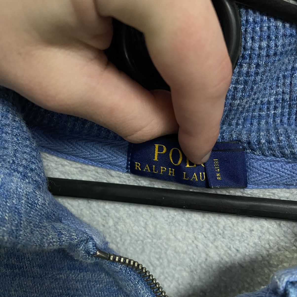 Polo Ralph Lauren Vintage Polo Ralph Lauren Zip Hoodie Blue Size US M / EU 48-50 / 2 - 8 Thumbnail