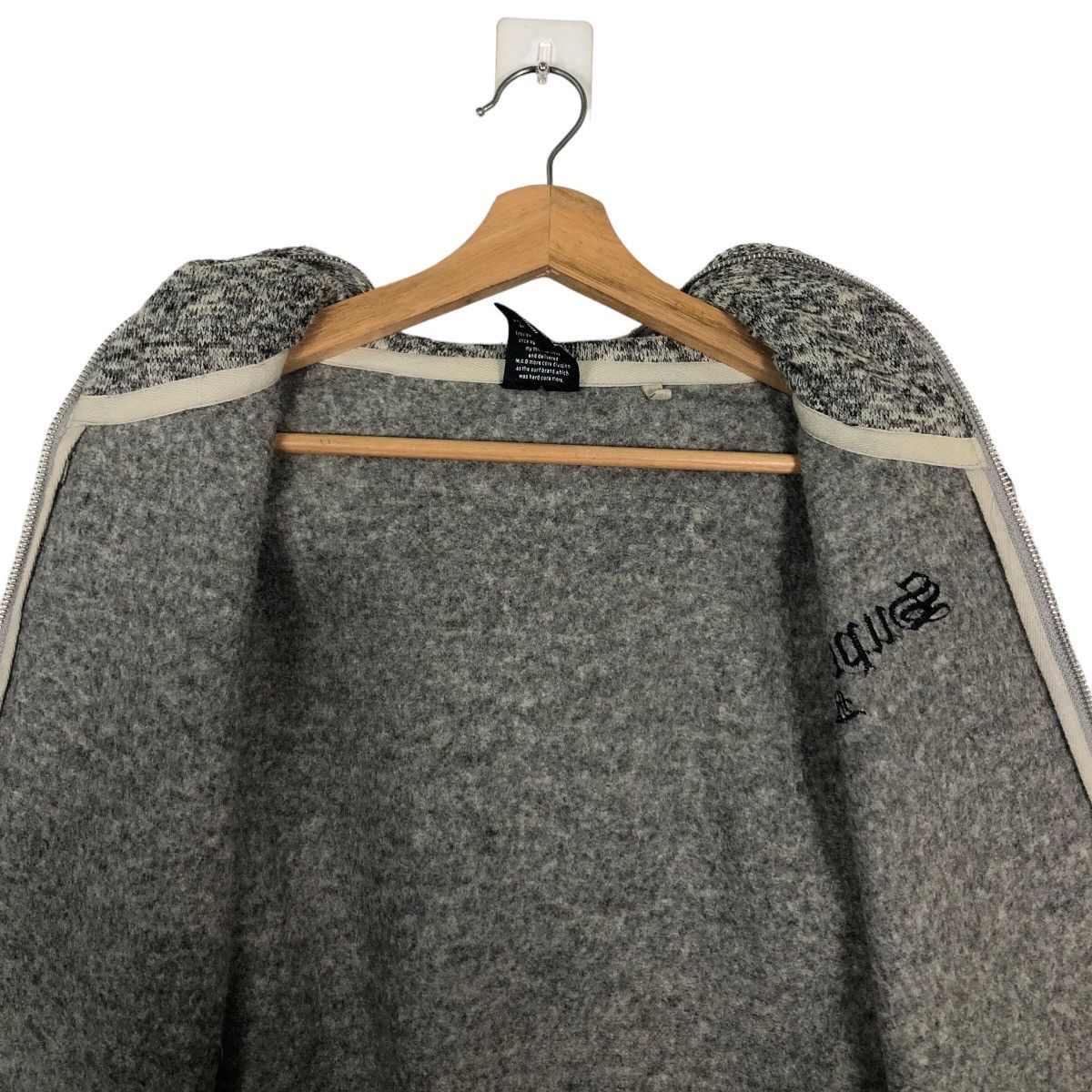 Japanese Brand 🔥Rare Hoodie Jacket Hard Core Surf Style by Michael Tomson Size US M / EU 48-50 / 2 - 12 Thumbnail