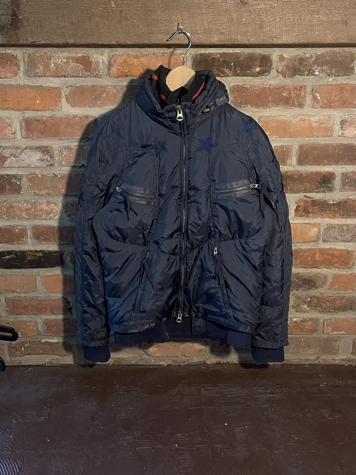 Marithe Francois Girbaud Bondage Down Jacket Vintage size 44