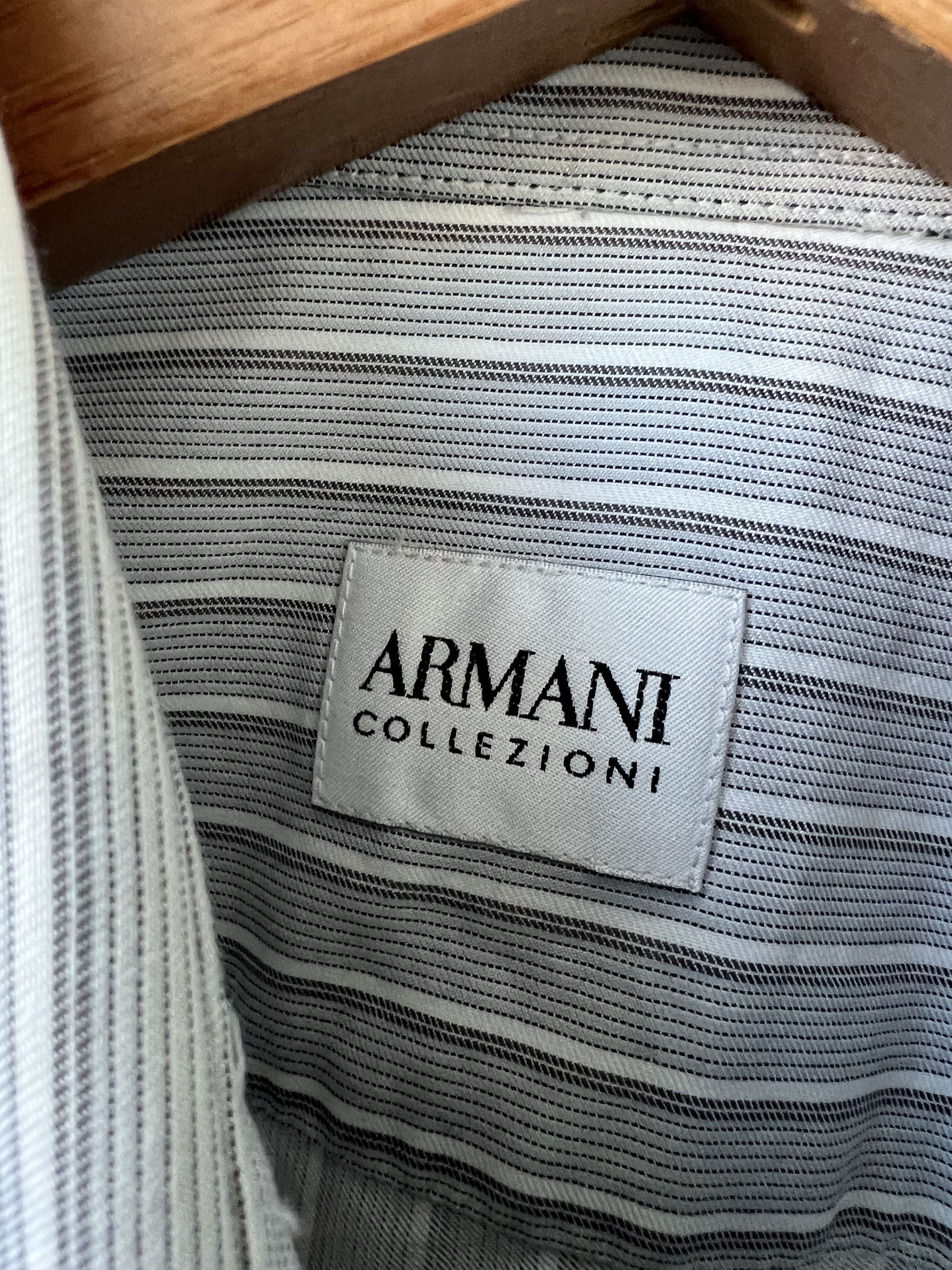 Armani Collezioni Armani Collezioni Shirt 16 Size US L / EU 52-54 / 3 - 2 Thumbnail