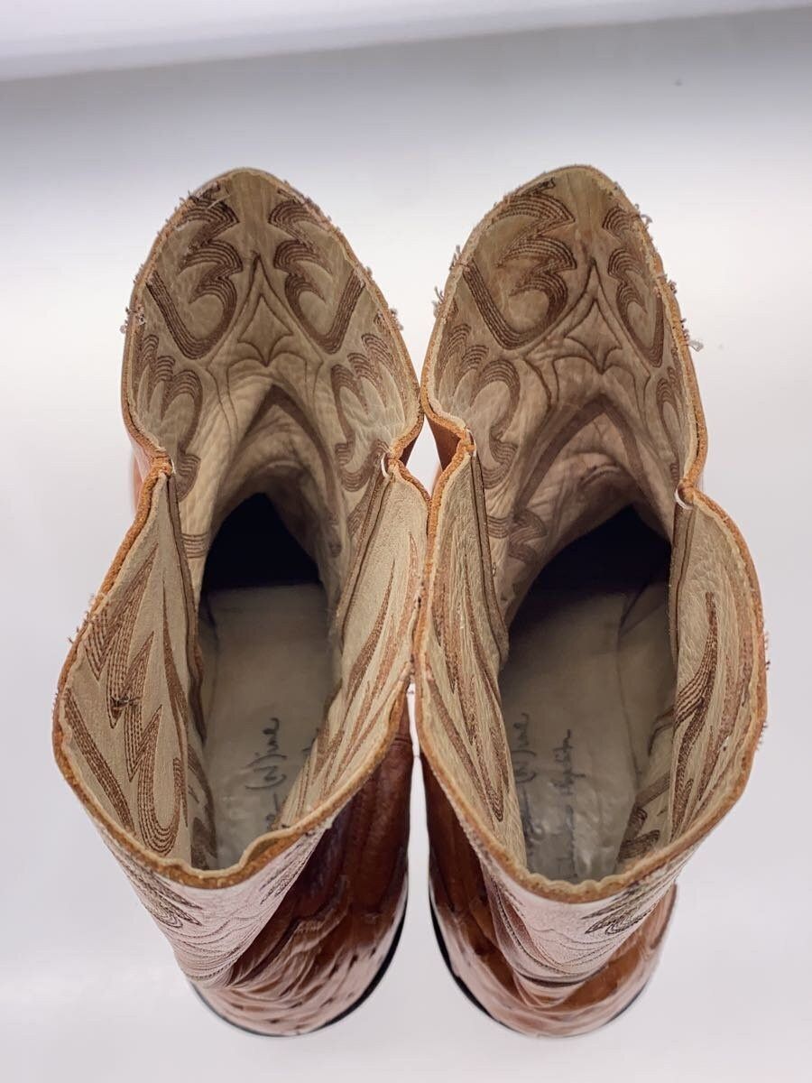 Number (N)ine AW08 Ostrich Leather Western Cowboy Boots Size US 8 / EU 41 - 5 Thumbnail