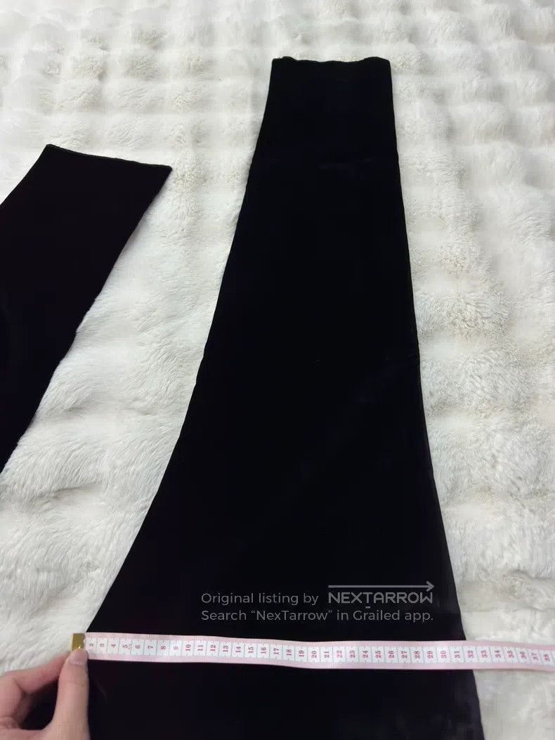 Saint Laurent Paris Saint Laurent Paris Velvet Smoking Trousers Size US 30 / EU 46 - 8 Thumbnail