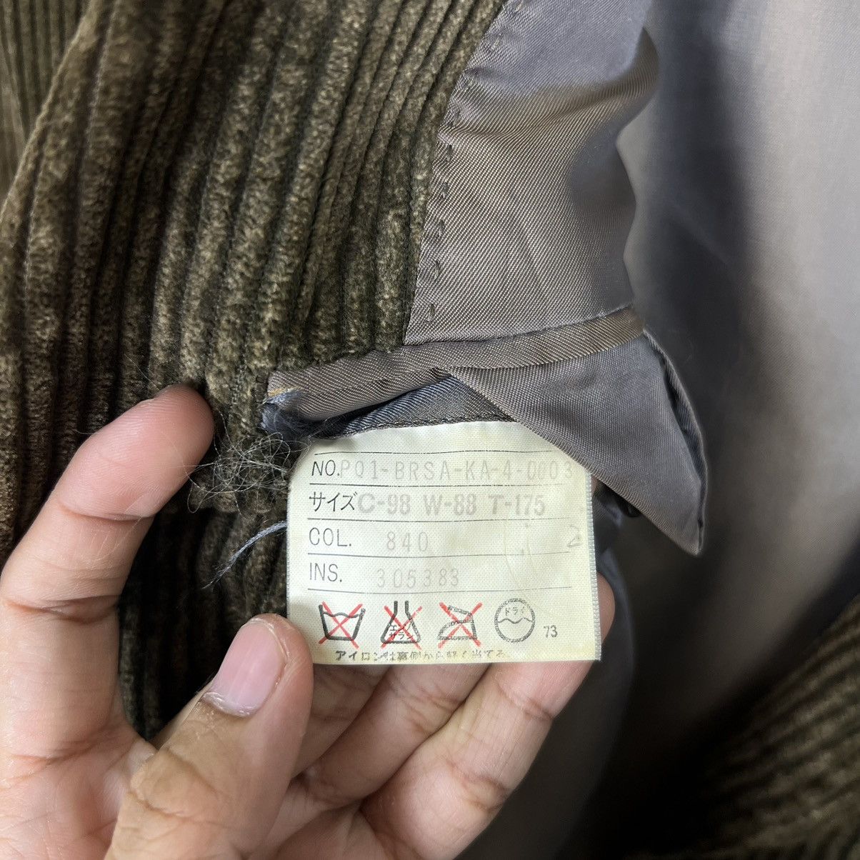 Yves Saint Laurent 🔥 YVES SAINT LAURENT CORDUROY JACKET Size US M / EU 48-50 / 2 - 13 Thumbnail
