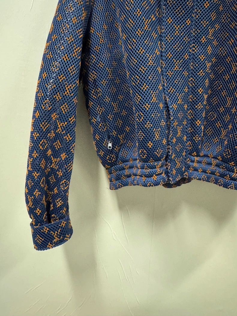 Louis Vuitton Louis Vuitton Gradient Mesh Logo Full Print Tunic Jacket Size US L / EU 52-54 / 3 - 4 Thumbnail