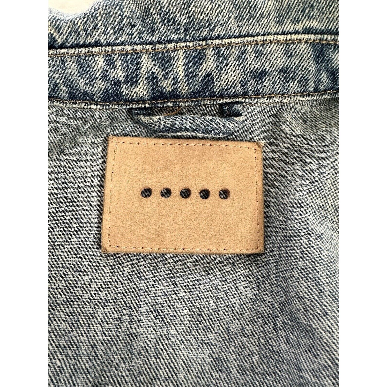 BLANKNYC Blank NYC Blue Denim Jacket Distressed Raw Edge Size M Size M / US 6-8 / IT 42-44 - 11 Thumbnail