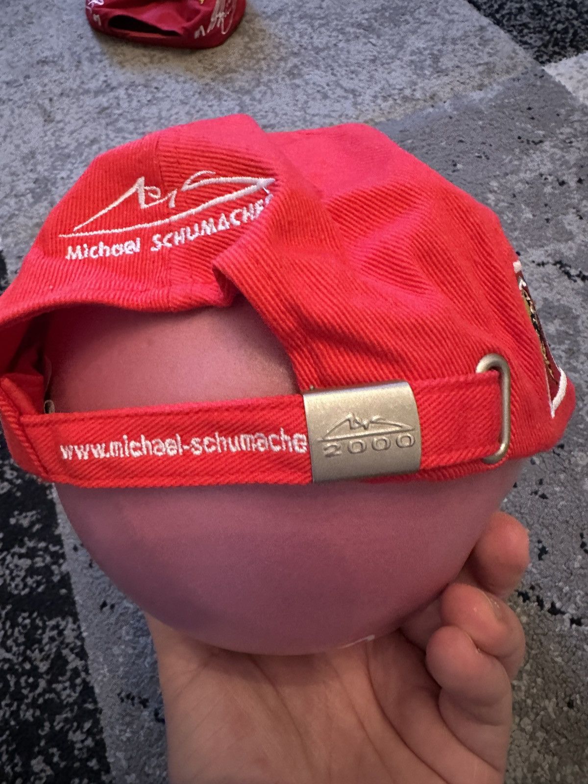 Ferrari Rare VTG Ferrari by Michael Schumacher Official Dekra Cap Size ONE SIZE - 6 Thumbnail