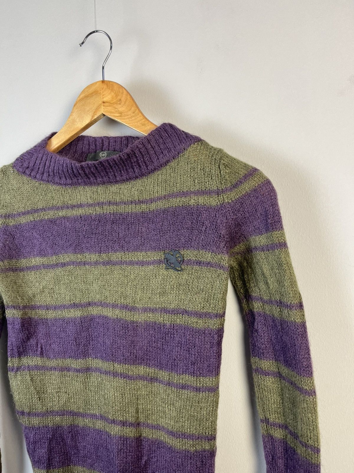 Alexander McQueen × McQ Alexander McQueen Alexander McQueen MCQ Luxury Mohair & Wool Sweater Italy Size XS / US 0-2 / IT 36-38 - 3 Thumbnail
