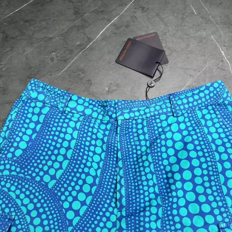 Louis Vuitton Louis Vuitton Dot Pocket Shorts in Blue-2506 Size US 32 / EU 48 - 3 Thumbnail