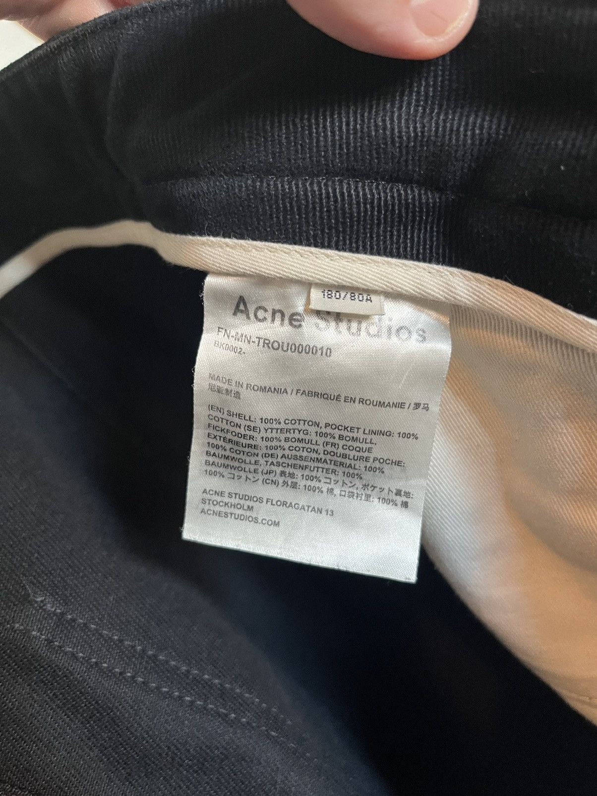 Acne Studios Acne Studios Workwear Trouser Size US 31 - 5 Thumbnail