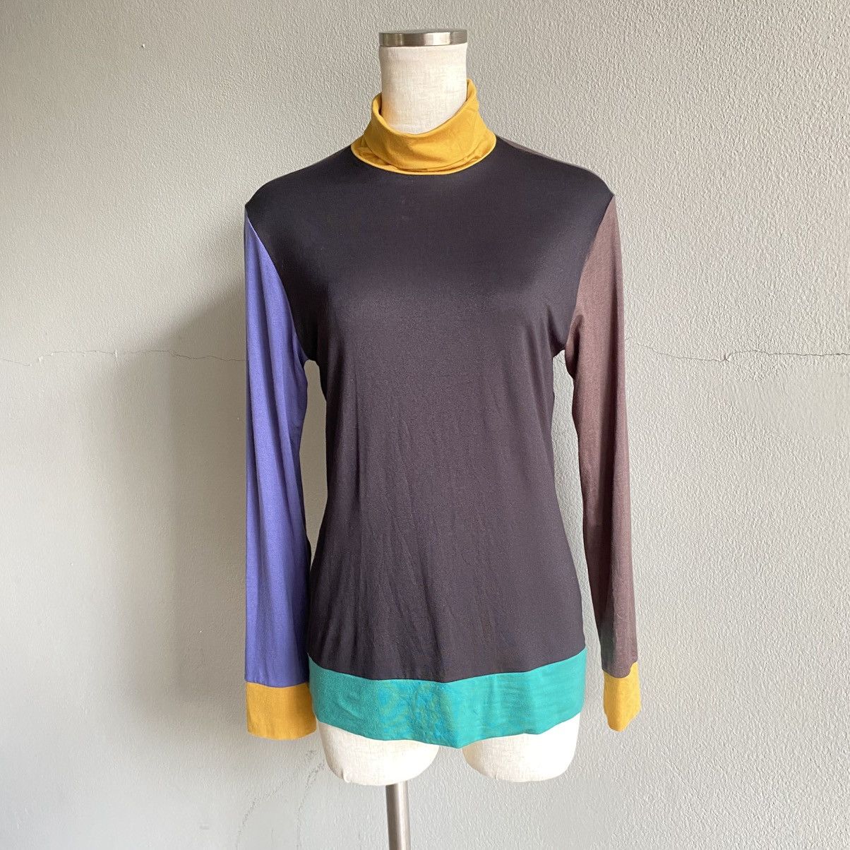Marni × Uniqlo MARNI Uniqlo Multicolor Turtleneck Tee Size XL / US 12-14 / IT 48-50 - 13 Thumbnail
