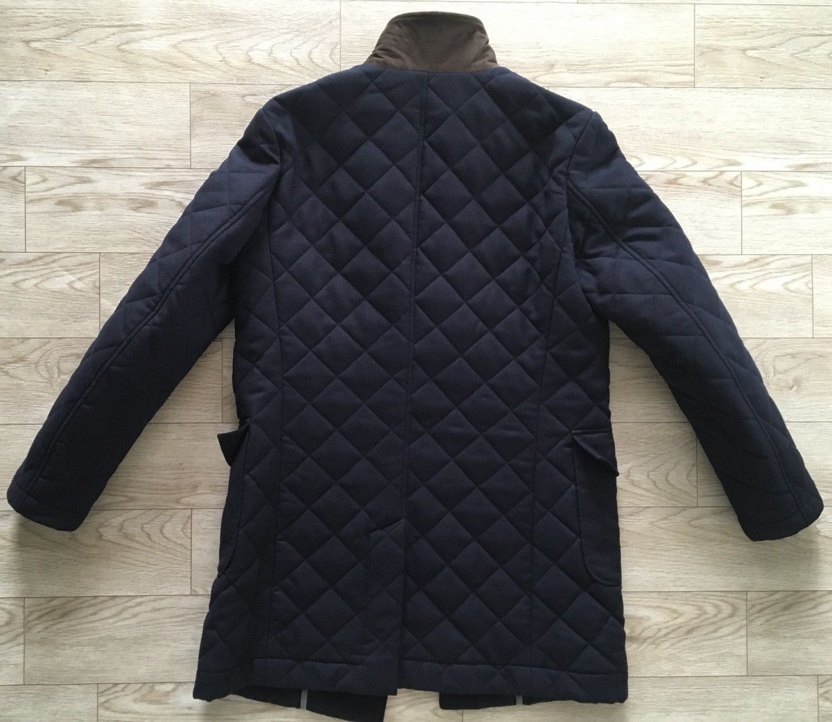 Hackett Hackett Mayfair London Bespoke Wool Padded Overcoat Size US S / EU 44-46 / 1 - 5 Thumbnail