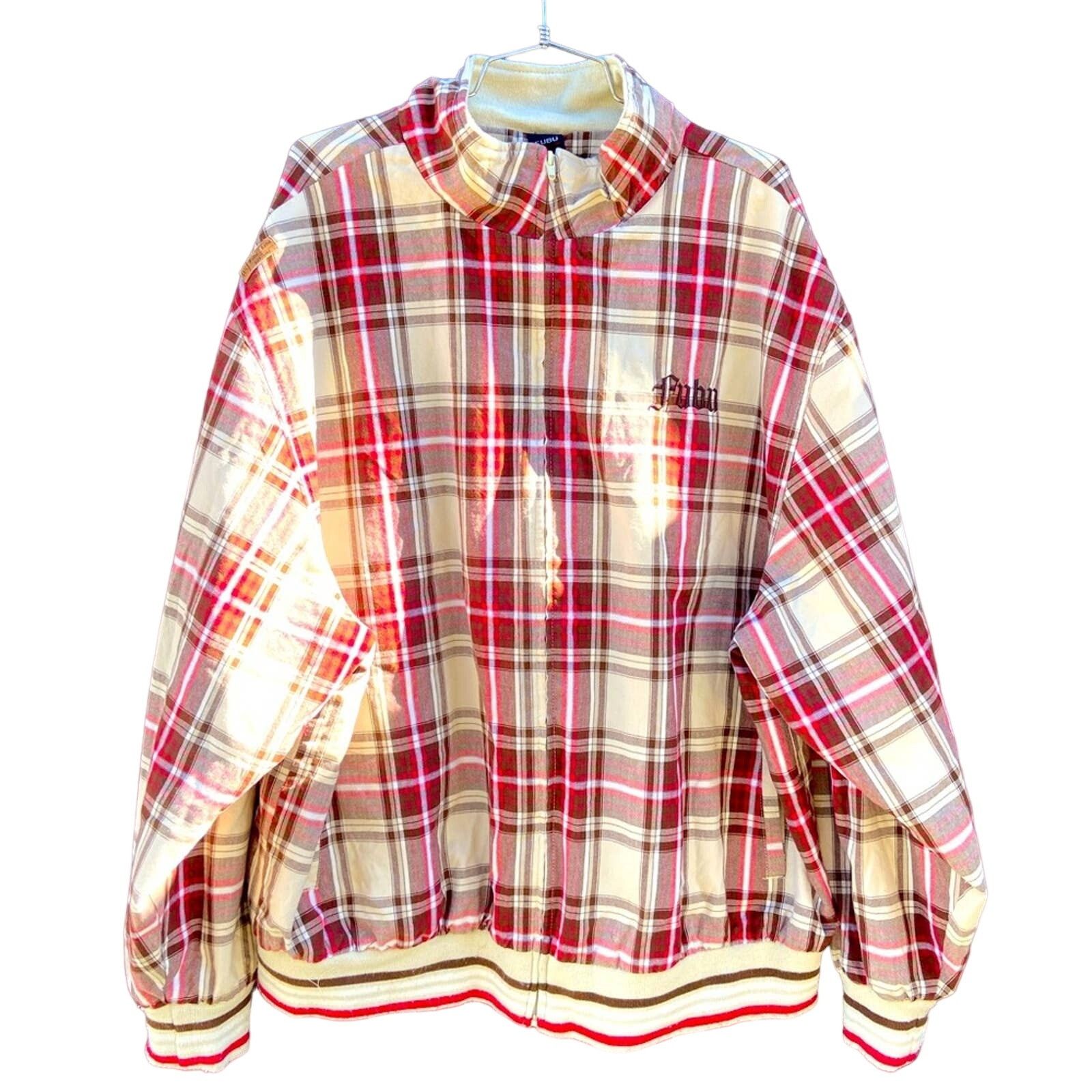 Fubu VTG FUBU Plaid Jacket Size US XXL / EU 58 / 5 - 1 Thumbnail