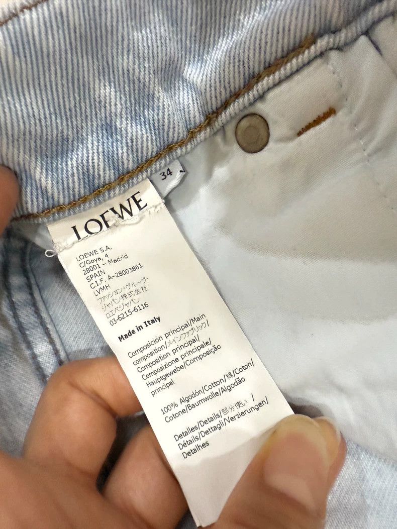 Loewe LOEWE Light blue jeans Size 42" / US 20 - 3 Thumbnail