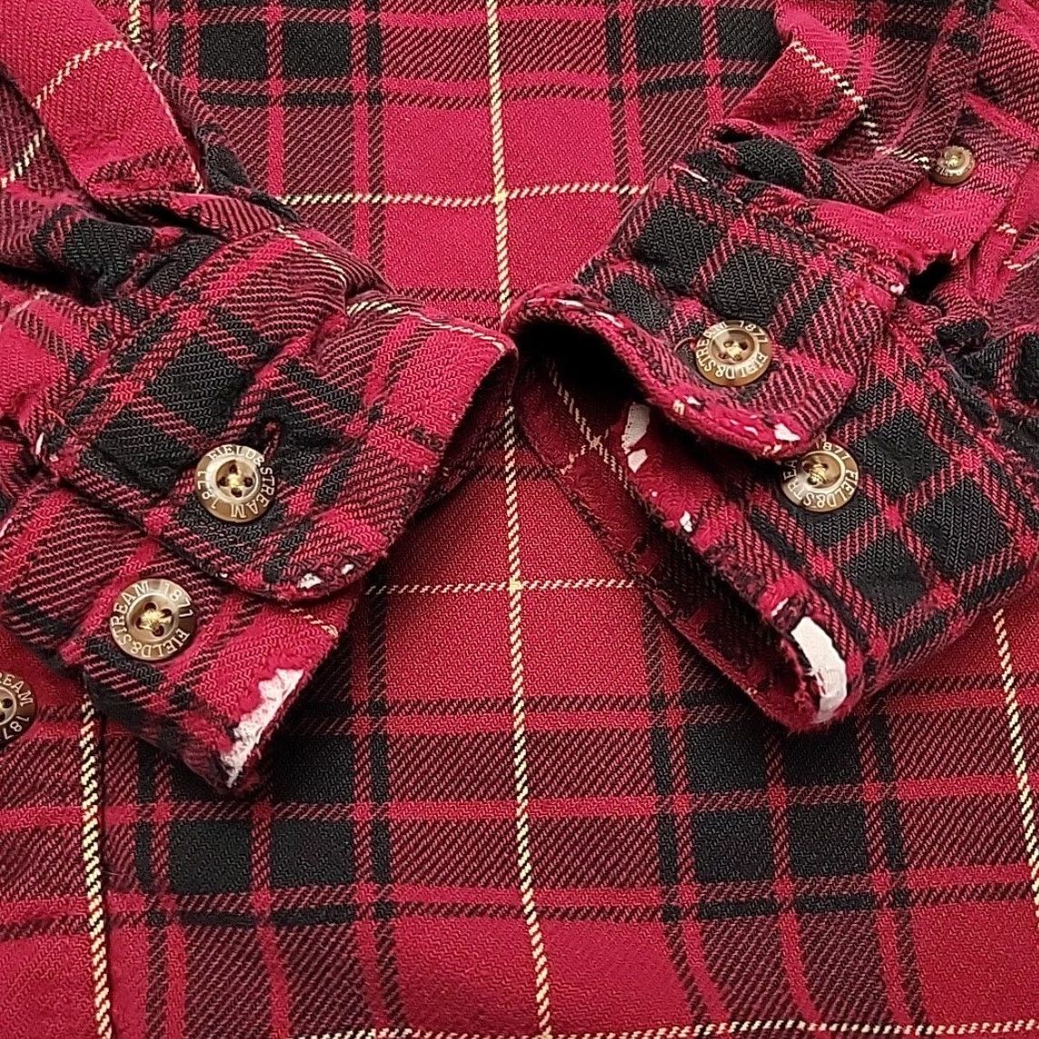 Lumberjack VINTAGE Field & Stream Shirt Mens 2XL Tall Red Plaid Flannel Lumberjack Casual Shirt Mens XXL Tall Red Plaid Flannel Lumberjack Casual Size US XXL / EU 58 / 5 - 3 Thumbnail