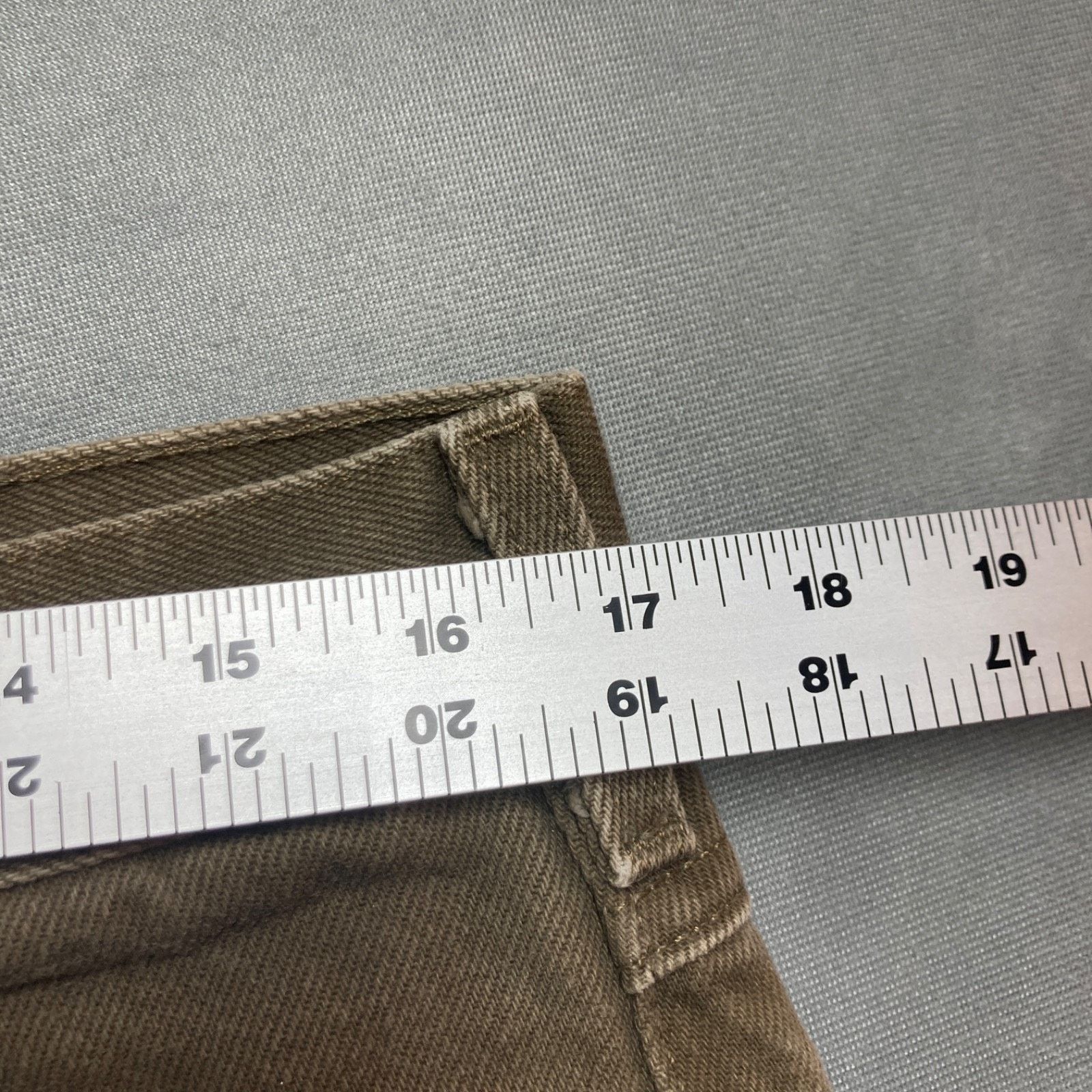 Carhartt Carhartt B161 BRK Jeans Mens 35x34 Brown Denim Vintage Y2K Size US 35 - 3 Thumbnail