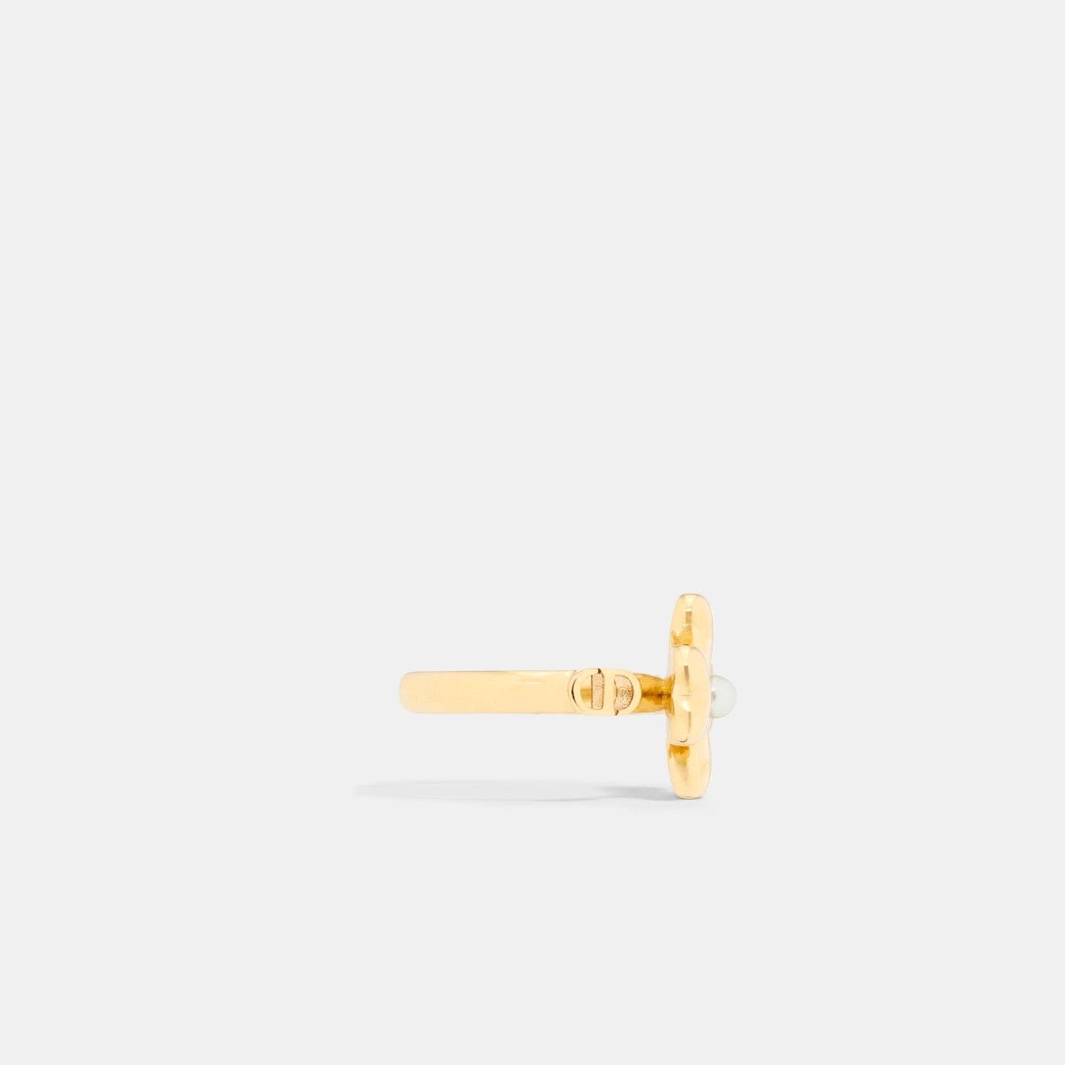 Dior o1bcso1str0126 Size:OS/Lucky Ring in Golden/White Size ONE SIZE - 2 Thumbnail