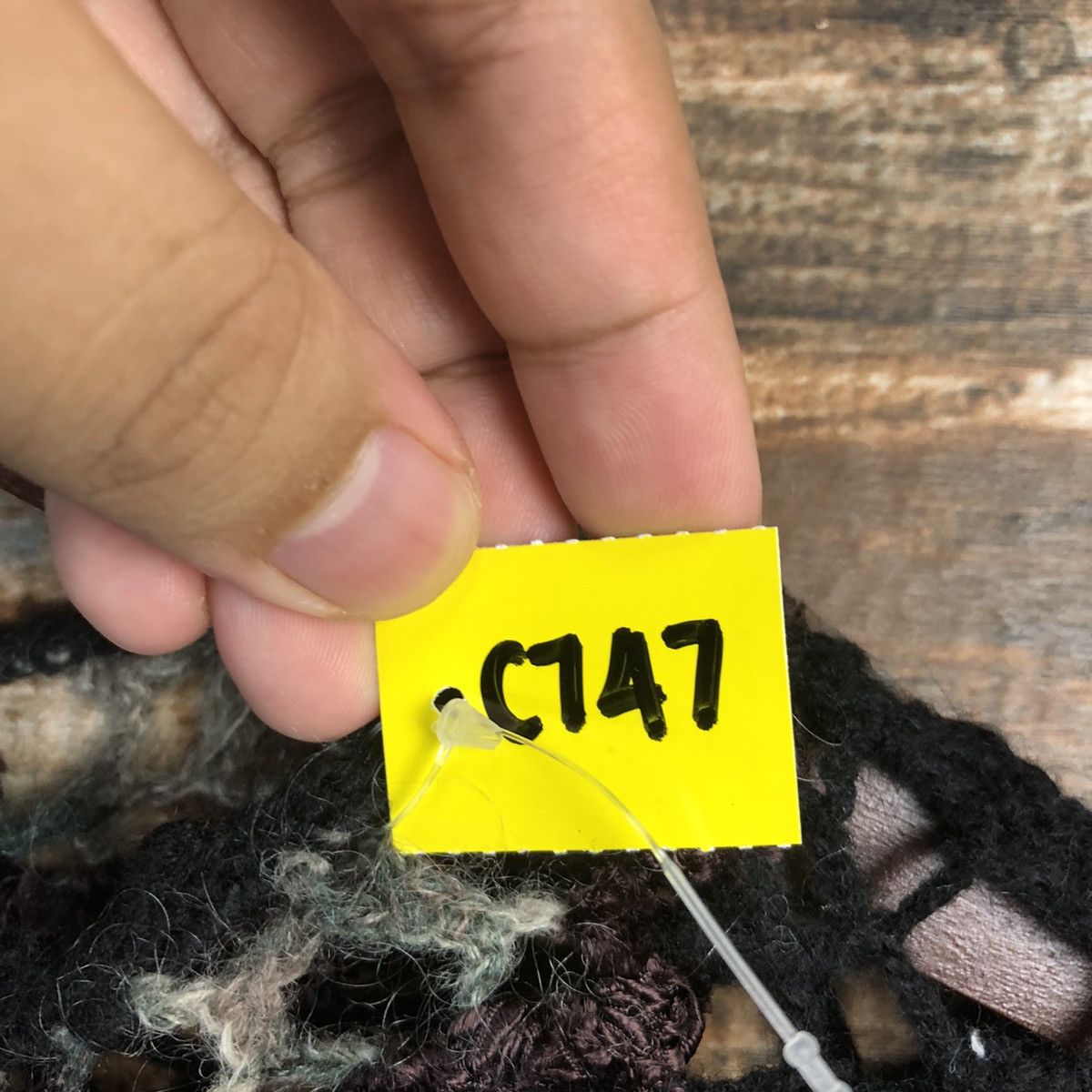 Seditionaries DL Wonder Land crochet meshnet Black Knitwear #C747 Size S / US 4 / IT 40 - 7 Thumbnail