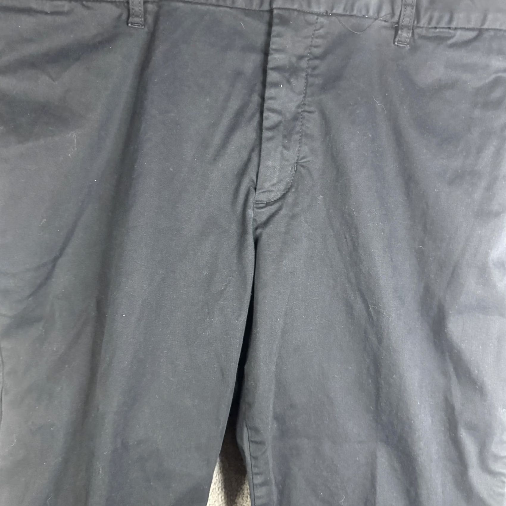 Tommy Bahama Tommy Bahama Pants Mens 42x30 Black Stretch Chino Flat Front Dress Casual Pants Size US 42 / EU 58 - 4 Thumbnail