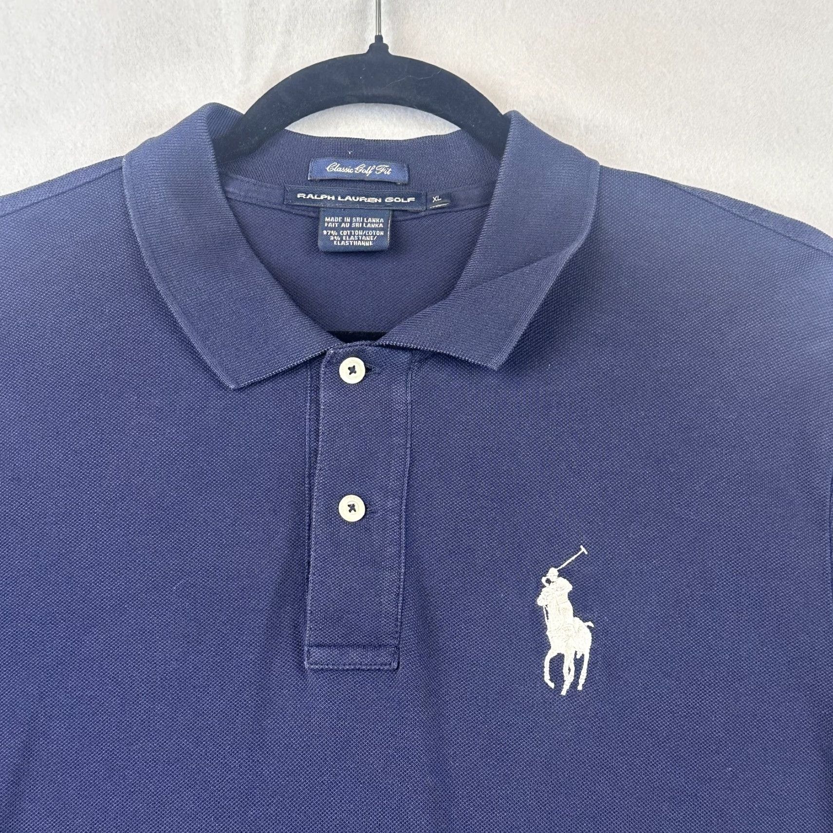 Polo Ralph Lauren Ralph Lauren Golf Polo Shirt Mens XL Greenbrier Classic Embroidered Polo Bear Embroidered Logo Polished Classic Cotton Spandex Short Sleeve Size US XL / EU 56 / 4 - 3 Thumbnail