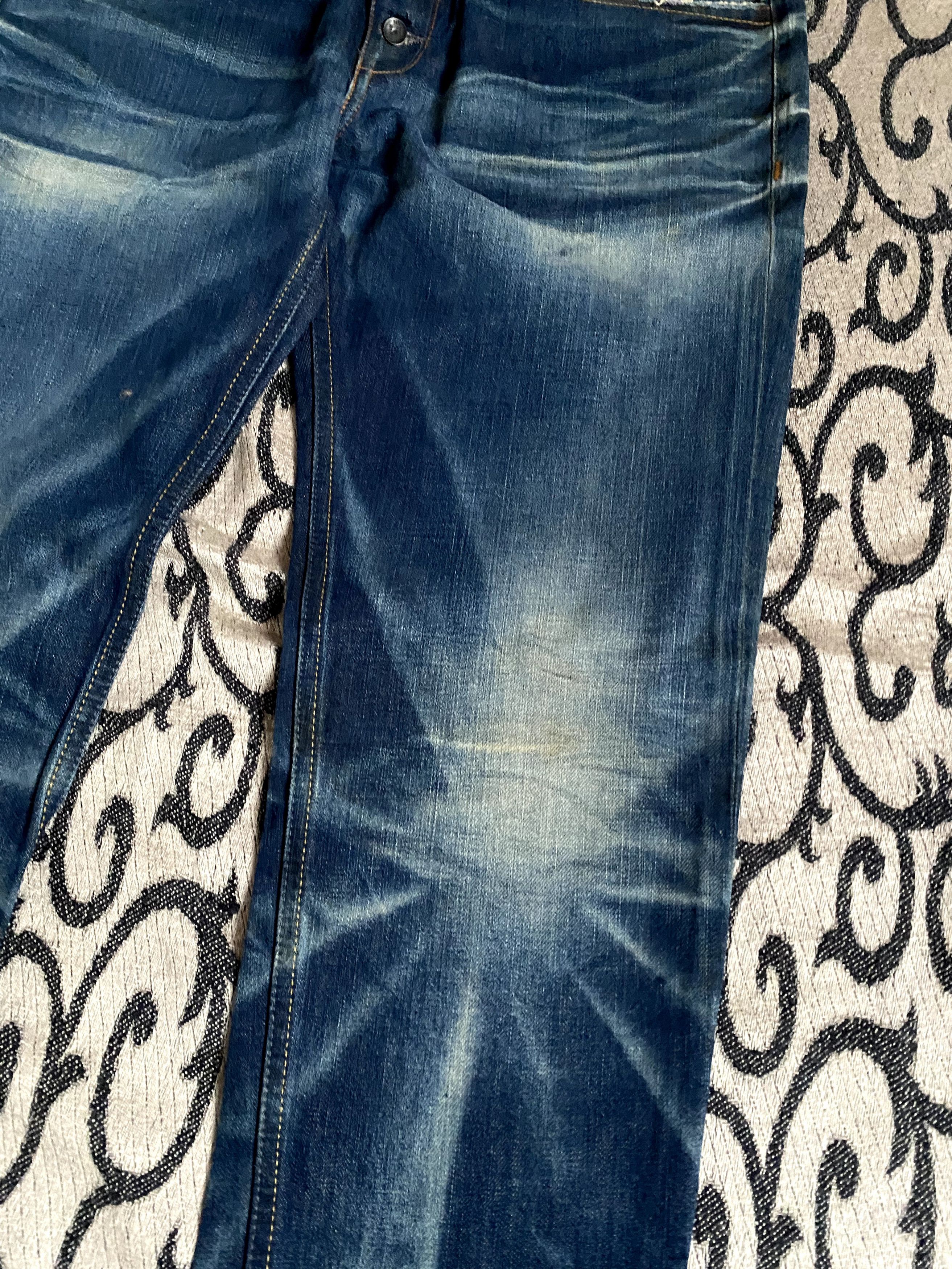 Beauty Beast × Replay Y2K Replay Embriodery Logo Jeans Streetwear Size US 30 / EU 46 - 8 Thumbnail