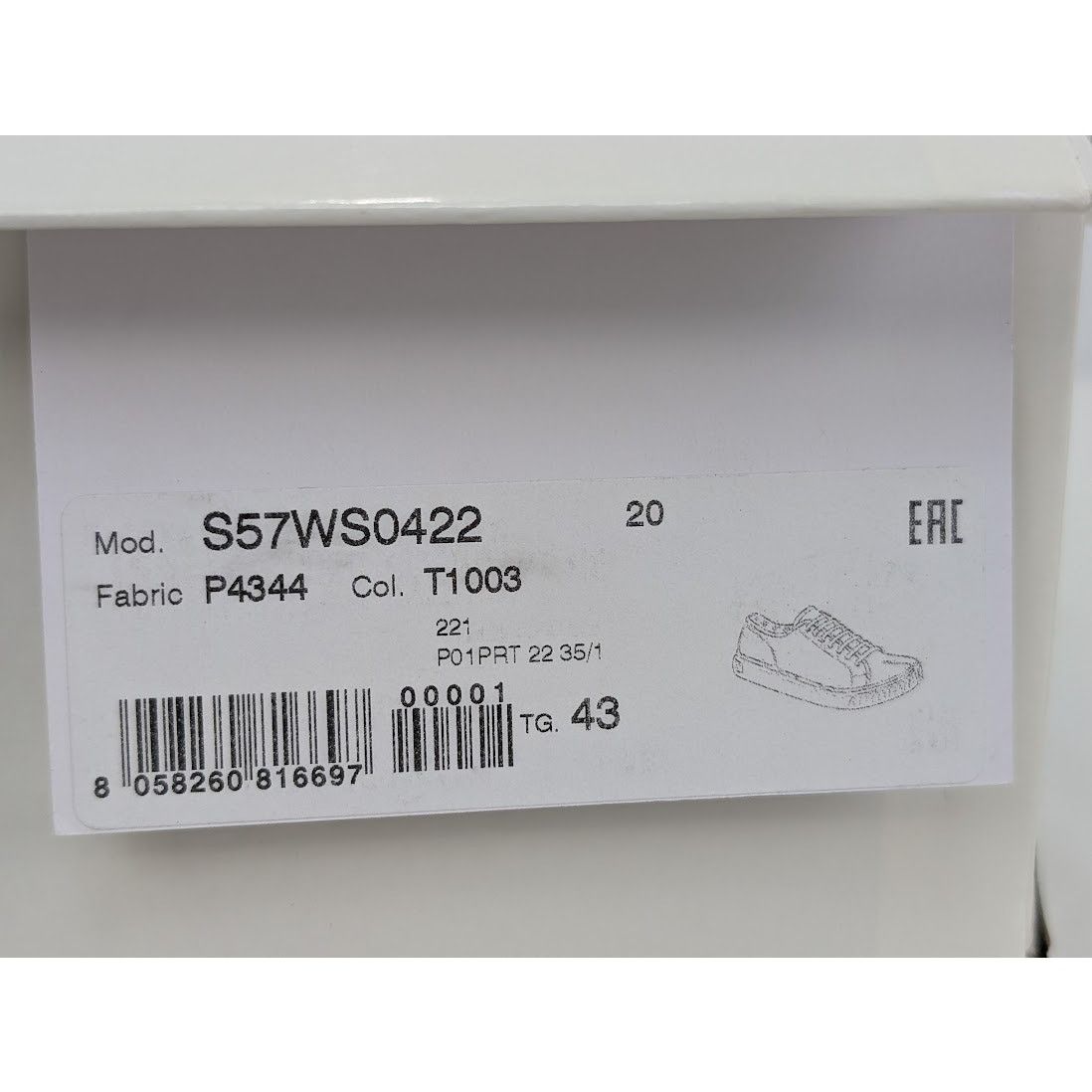 Maison Margiela o1rshd1 Q:3 / Tabi Low Top Sneakers in White Size US 10 / EU 43 - 21 Thumbnail