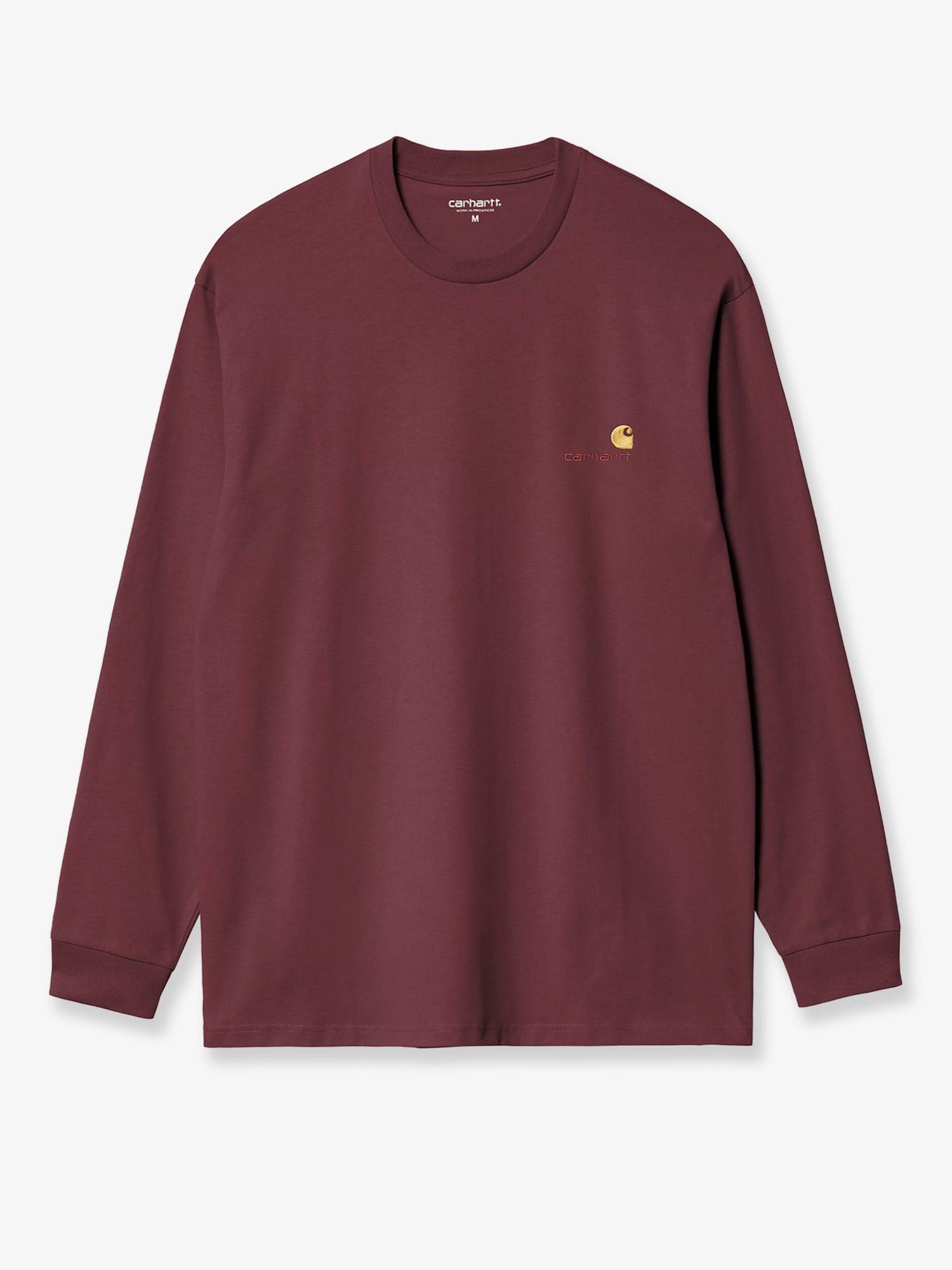 Carhartt Wip L/S American Script organic cotton T-shirt XL - USA Tariffs Included Size US XL / EU 56 / 4 - 1 Thumbnail