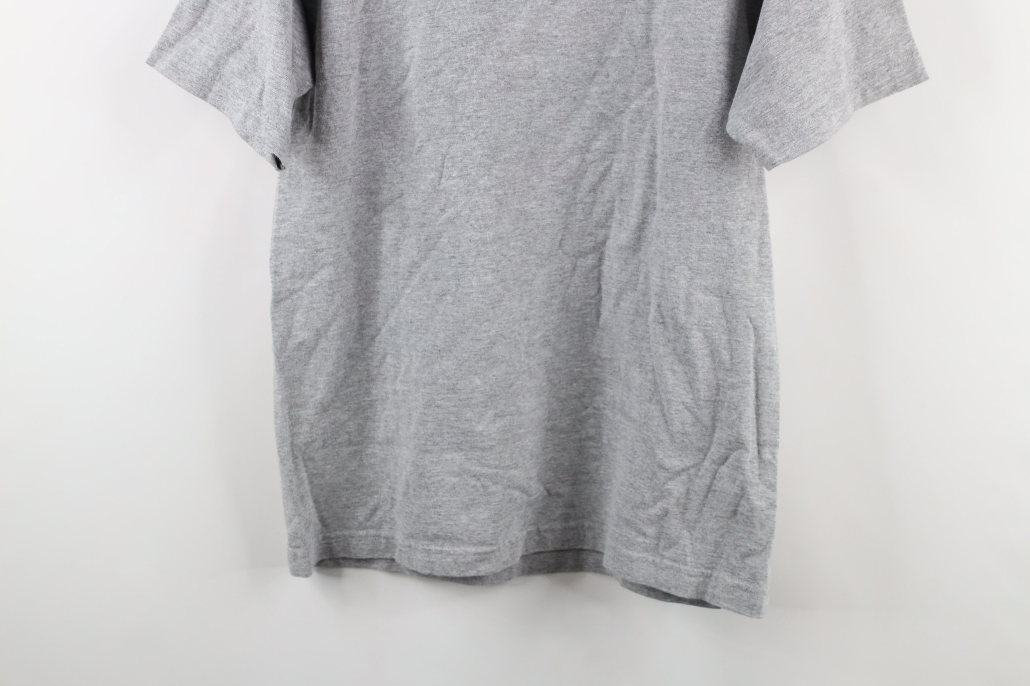 Vintage Vintage 90s Michigan State University Hockey T-Shirt Gray Size US M / EU 48-50 / 2 - 8 Thumbnail