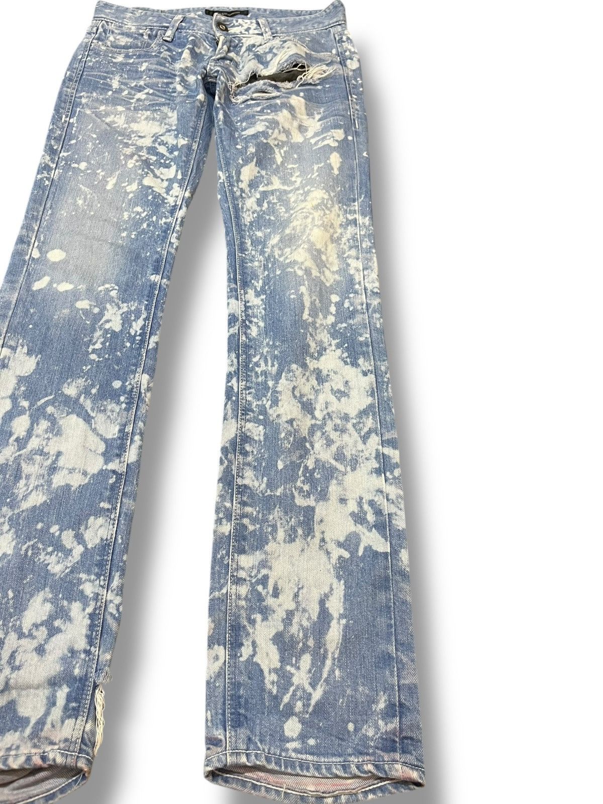 Japanese Brand × Vanquish Vintage Vanquish Acid Wash Distressed Denim Size US 29 - 4 Thumbnail