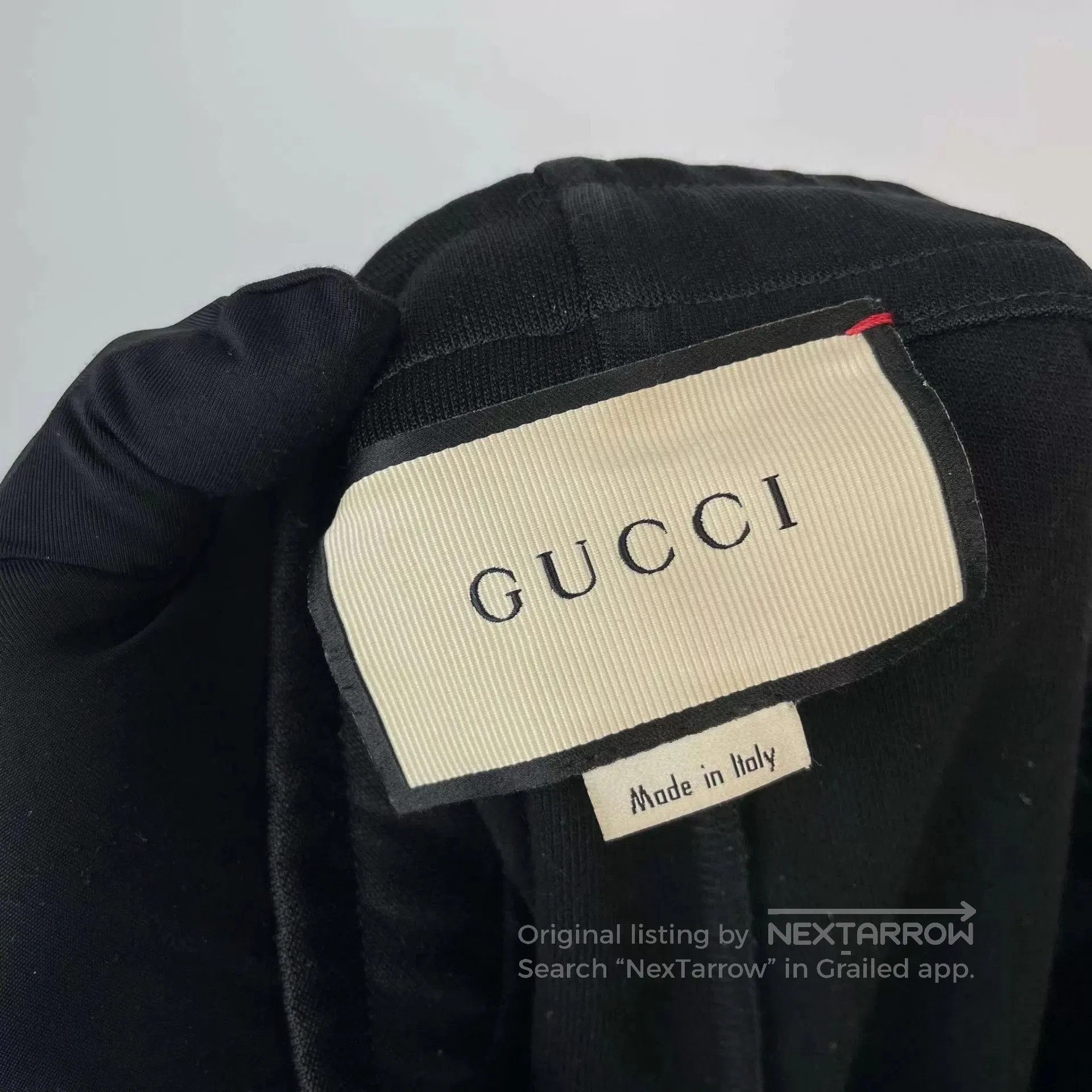 Gucci Black Striped Side Panel Drawstring Shorts. Size US 34 / EU 50 - 4 Thumbnail