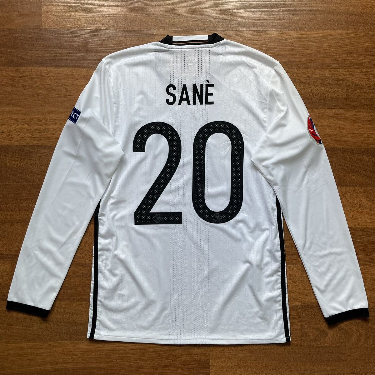 Adidas × Vintage GERMANY ADIDAS ADIZERO 2016 EURO SOCCER HOME JERSEY #20 SANE Size US L / EU 52-54 / 3 - 1 Thumbnail