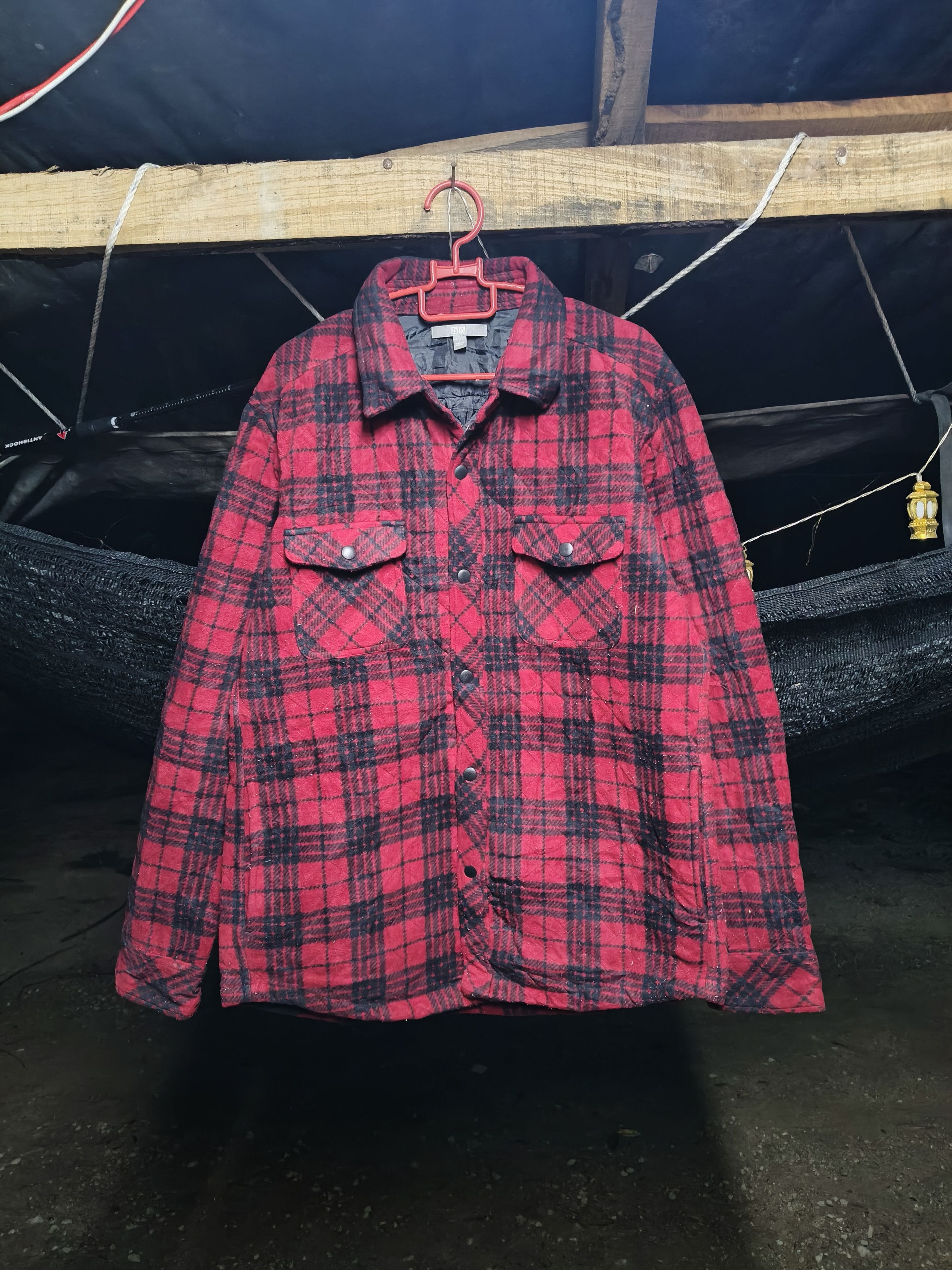 Uniqlo Uniqlo Flannel Jacket Style Size US L / EU 52-54 / 3 - 1 Thumbnail