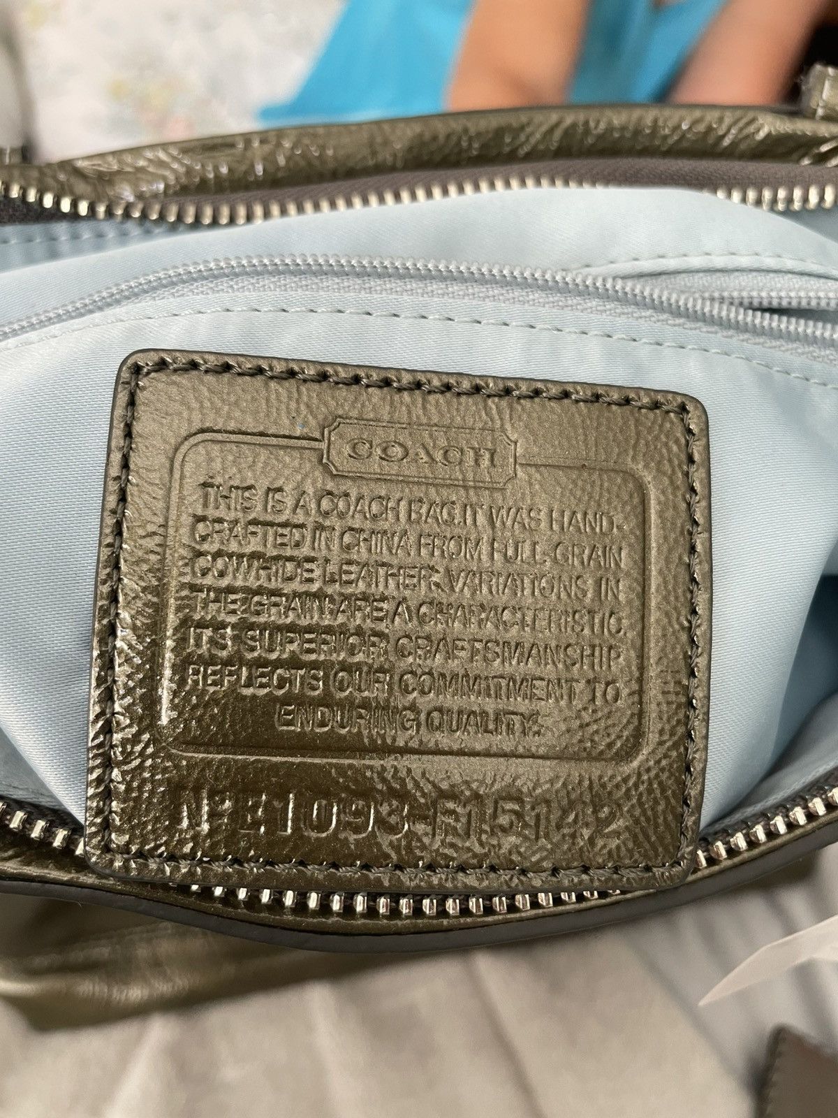 Coach Coach Patent Leather Bag Size ONE SIZE - 9 Thumbnail
