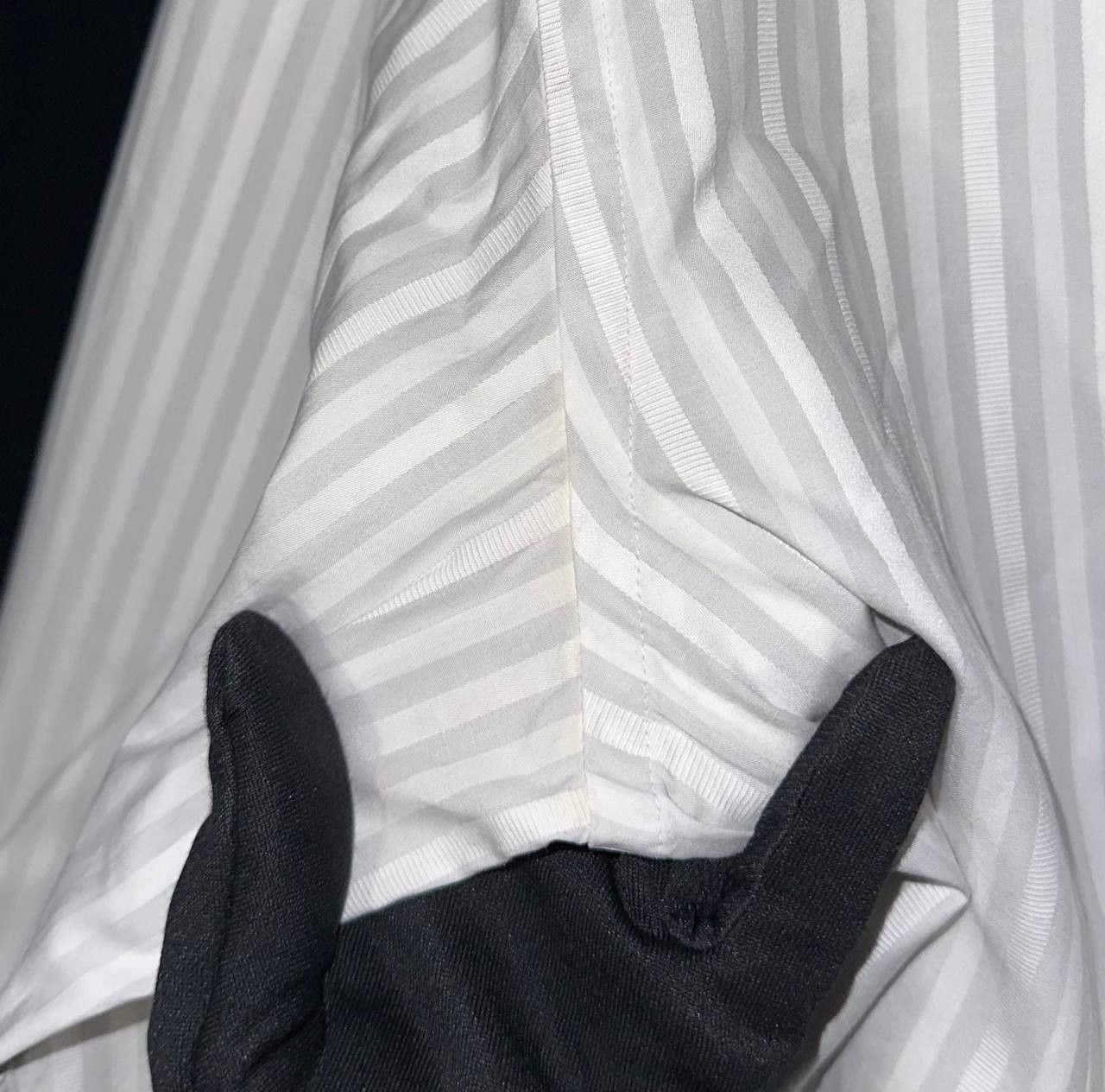 Dolce & Gabbana × Vintage Dolce Gabbana Dress Shirt Button 42 Striped Made In Italy Size US L / EU 52-54 / 3 - 4 Thumbnail