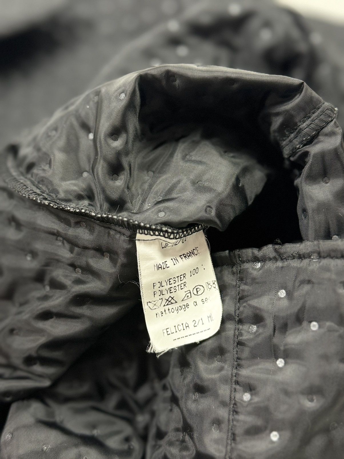 Other Anne Fontaine Paris Black Zip Up Jacket Size L / US 10 / IT 46 - 14 Thumbnail