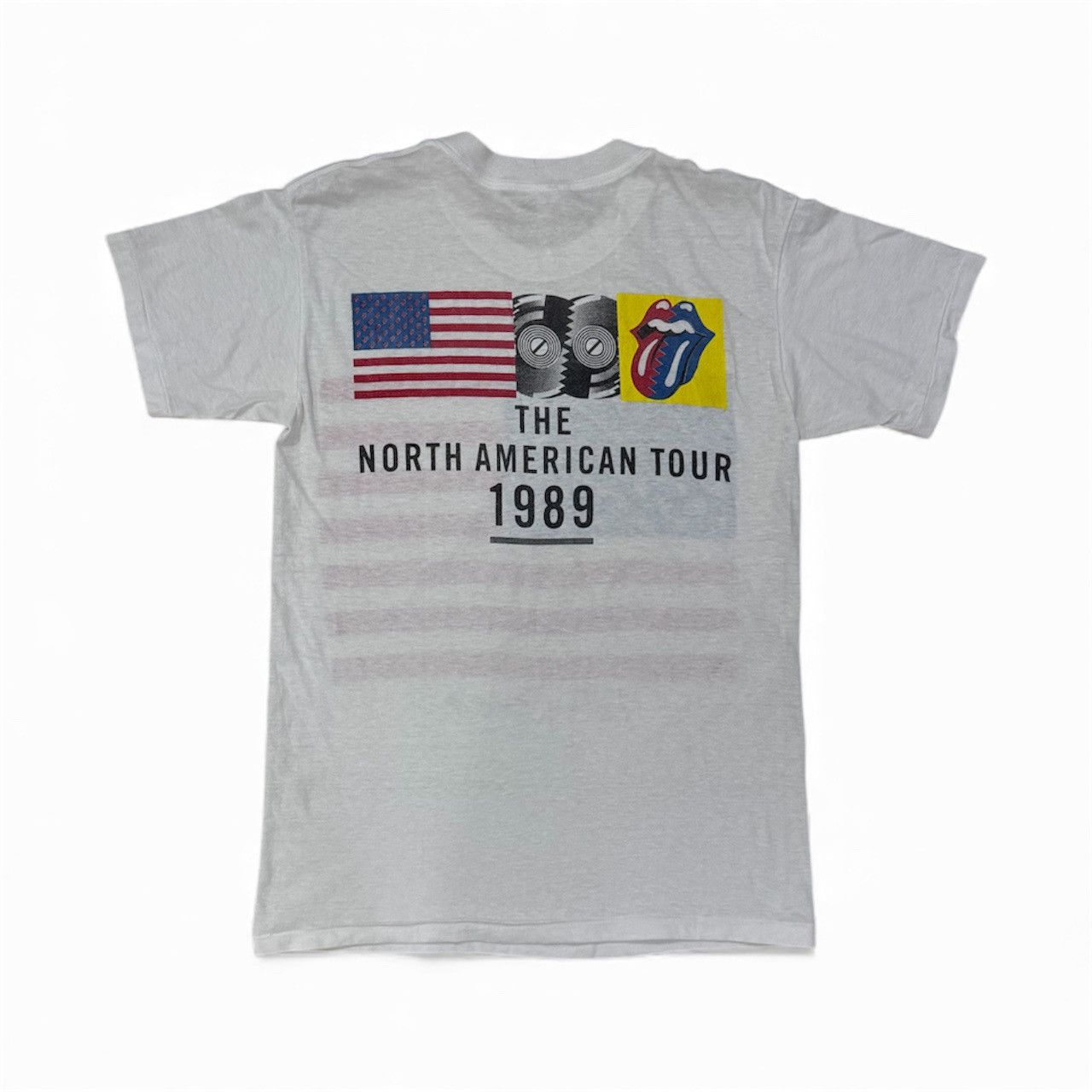 Band Tees Vintage Rolling Stone The North American Tour 1989 Bandtees Size US L / EU 52-54 / 3 - 2 Thumbnail