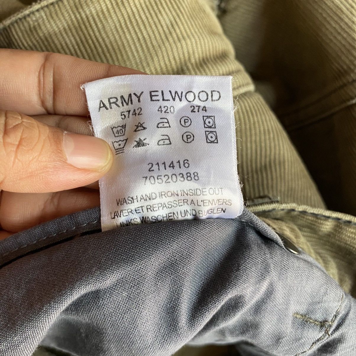 Designer G.star raw Vintage Utility Cargo Pants – Faded Olive Size US 38 / EU 54 - 5 Thumbnail