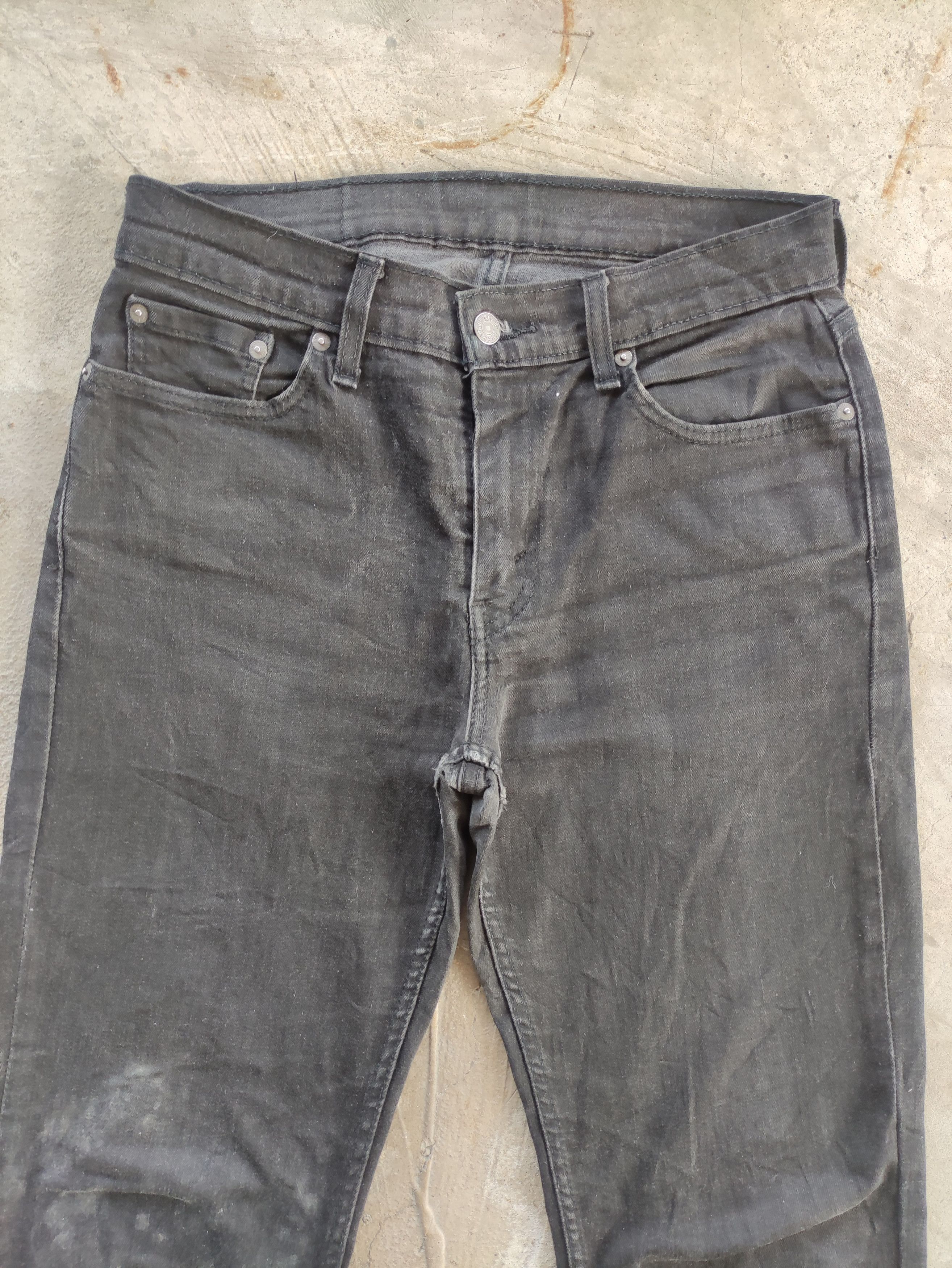 Levi's Vintage Levis Jean Faded Denim Pants W31 Size US 31 - 3 Thumbnail