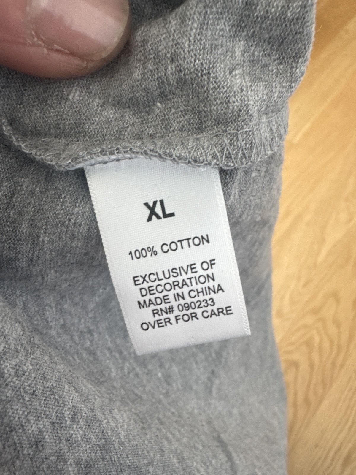 Essentials × Fear of God essentials tee gray Size US XL / EU 56 / 4 - 4 Thumbnail