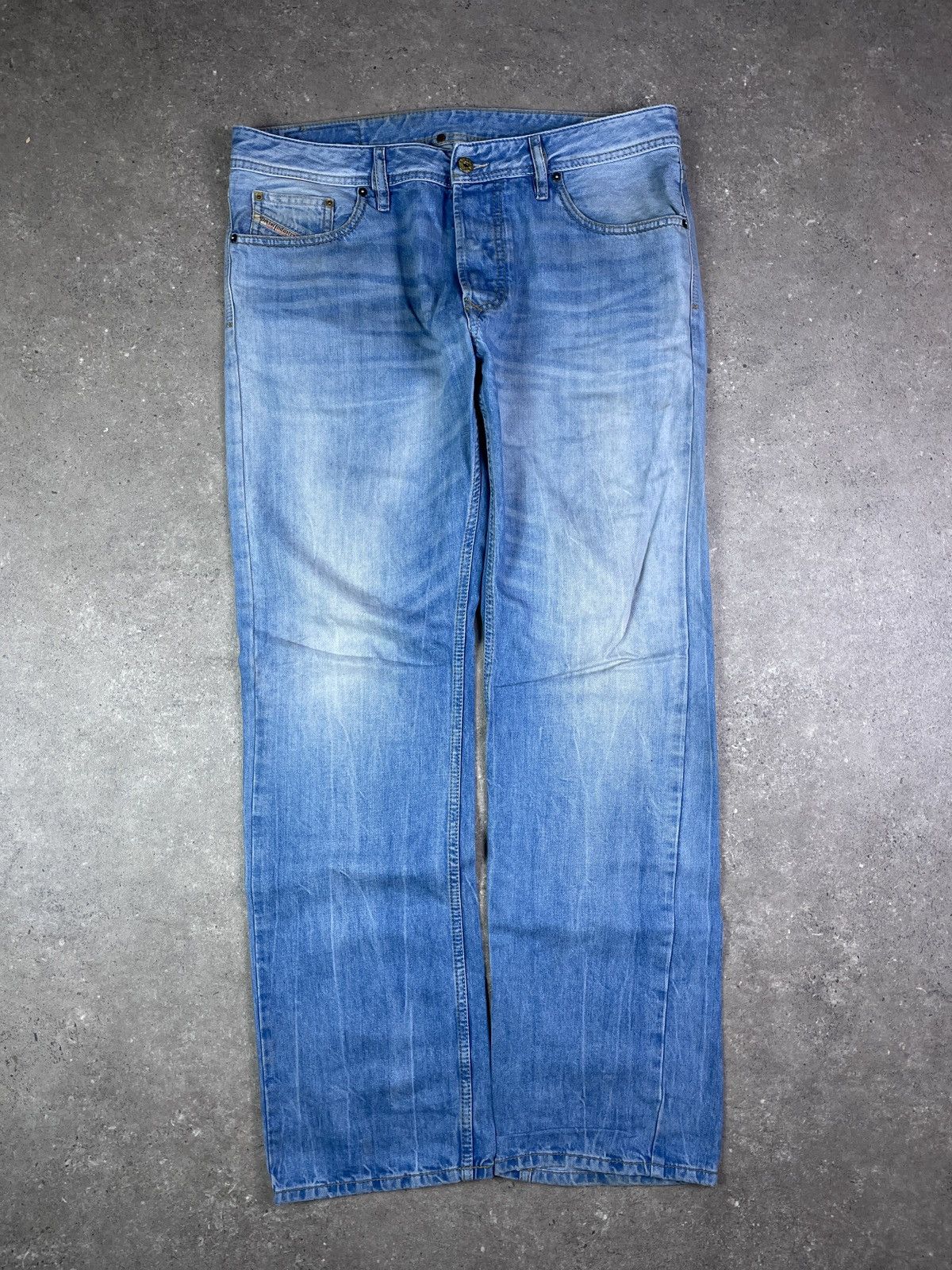 Diesel × Vintage Vintage Y2K diesel denim jeans pants Size US 34 / EU 50 - 1 Thumbnail