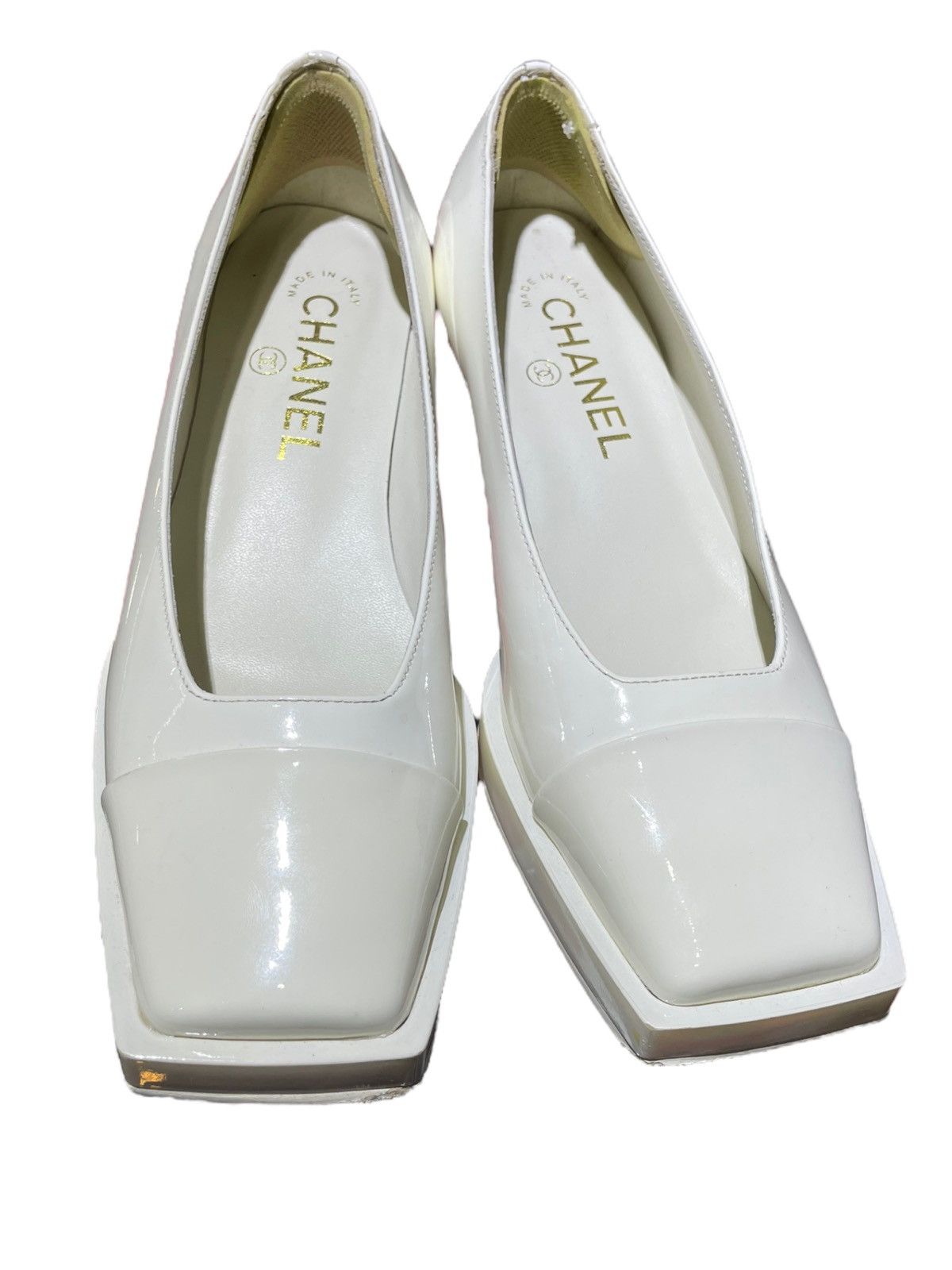 Chanel Chanel Square Toe Heels - No Box Size US 5 / IT 35 - 1 Thumbnail
