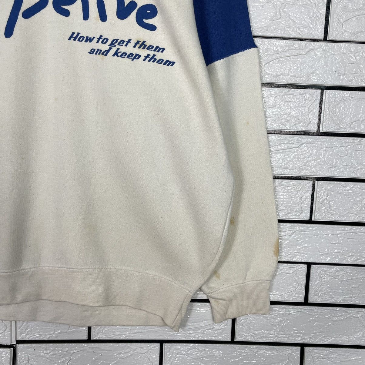 Japanese Brand Be Belive Crewneck Sweatshirt Size US M / EU 48-50 / 2 - 4 Thumbnail